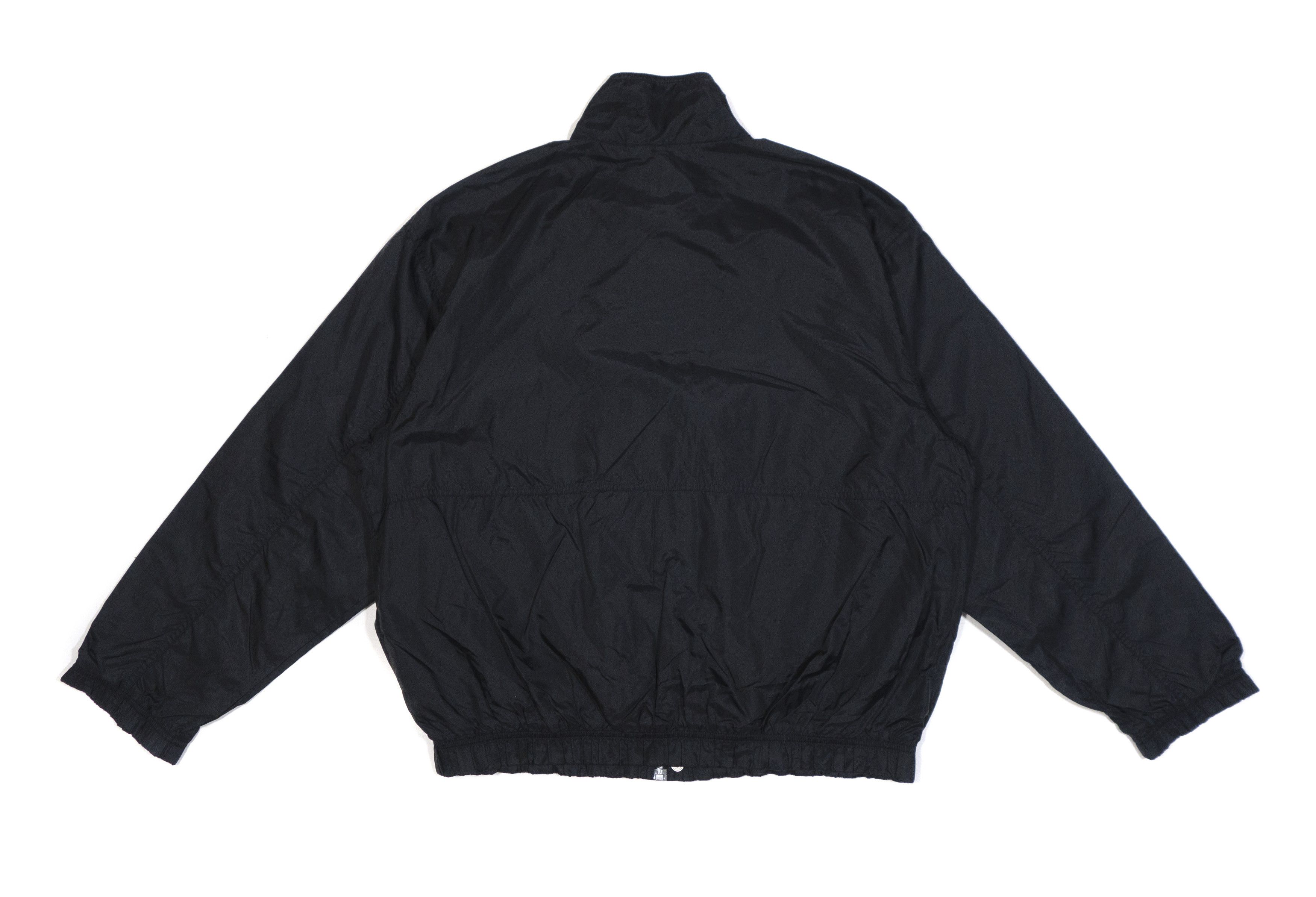 Nike 90S Swoosh Logo Nylon Bomber Size US L / EU 52-54 / 3 - 2 Thumbnail