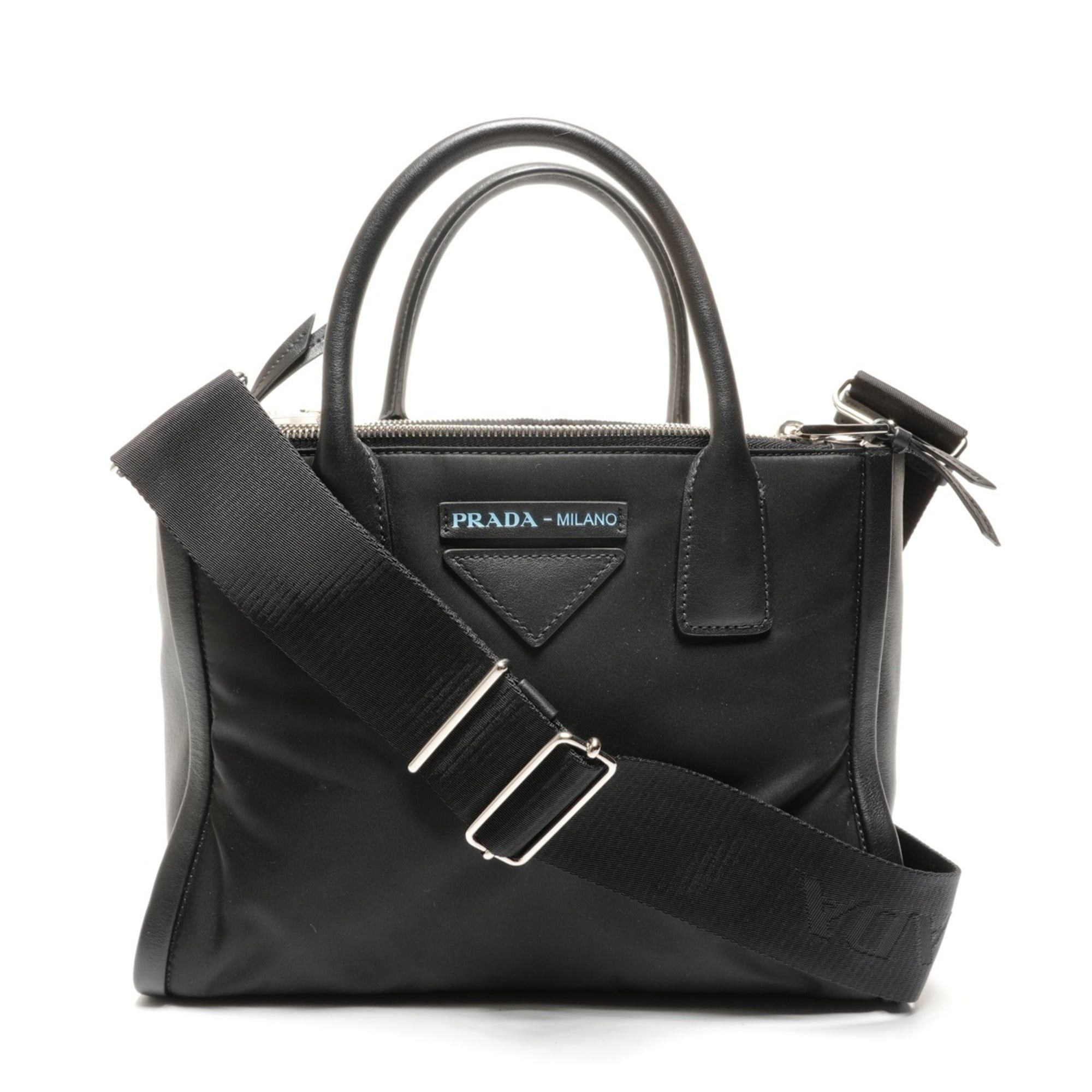 Prada Prada Concept 2-Way Shoulder Bag/Handbag, Black, WS27295 Size ONE SIZE - 1 Thumbnail