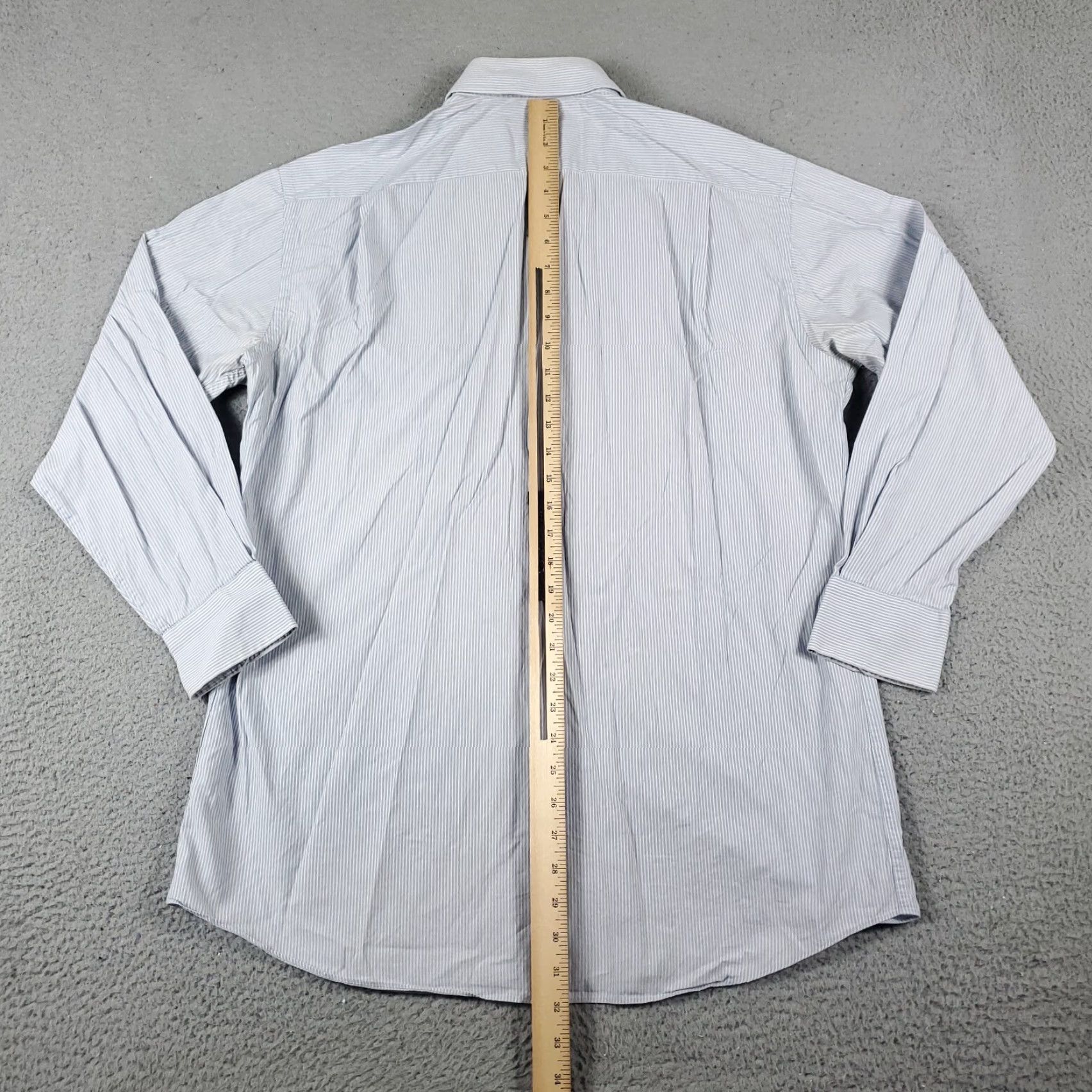 Tommy Hilfiger VINTAGE Tommy Hilfiger Shirt Mens M Blue Striped Button-Up Long Sleeve Collared Size US M / EU 48-50 / 2 - 6 Thumbnail