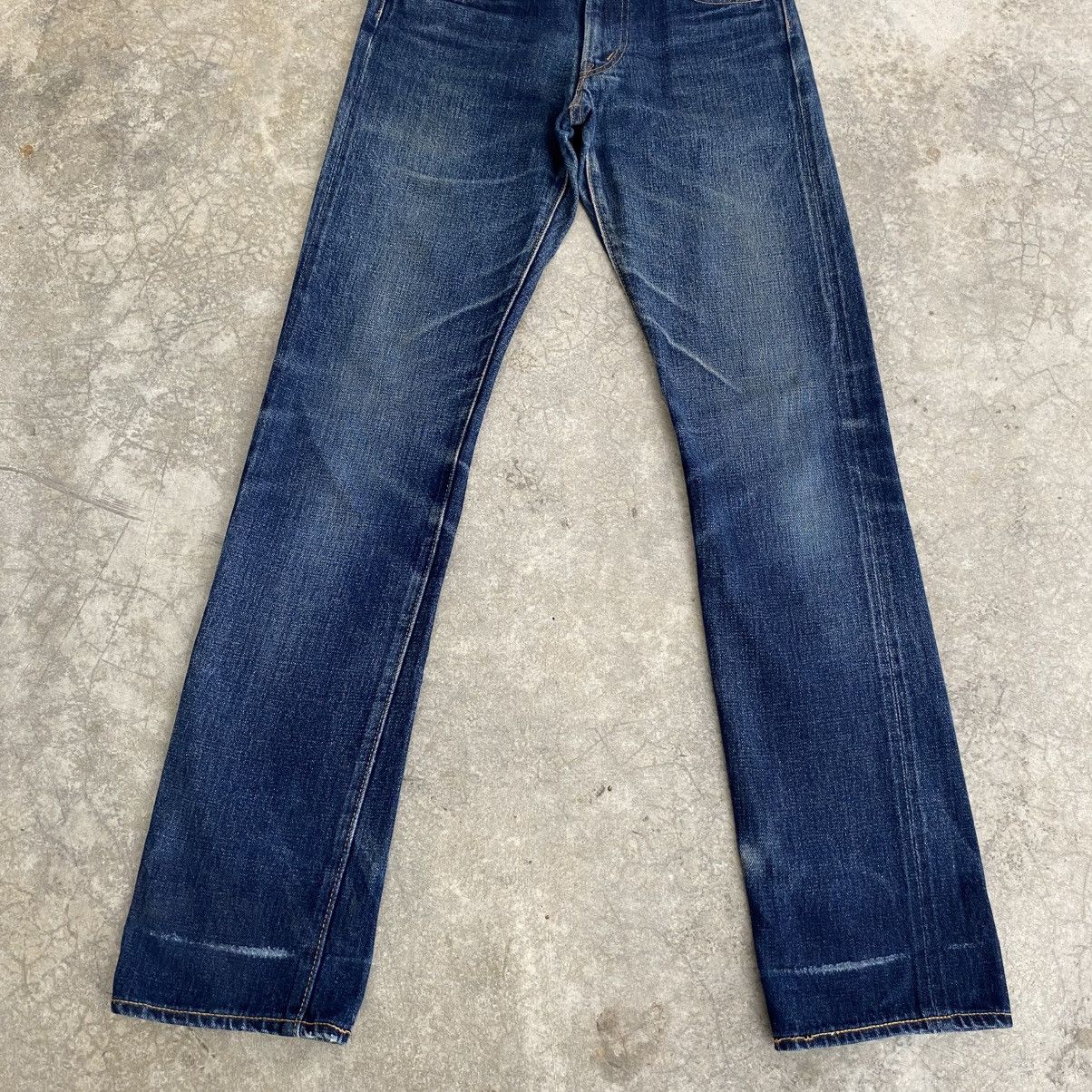 Denime Vintage 90’s Denime Japan Faded Blue Selvedge Jeans Size US 30 / EU 46 - 5 Thumbnail