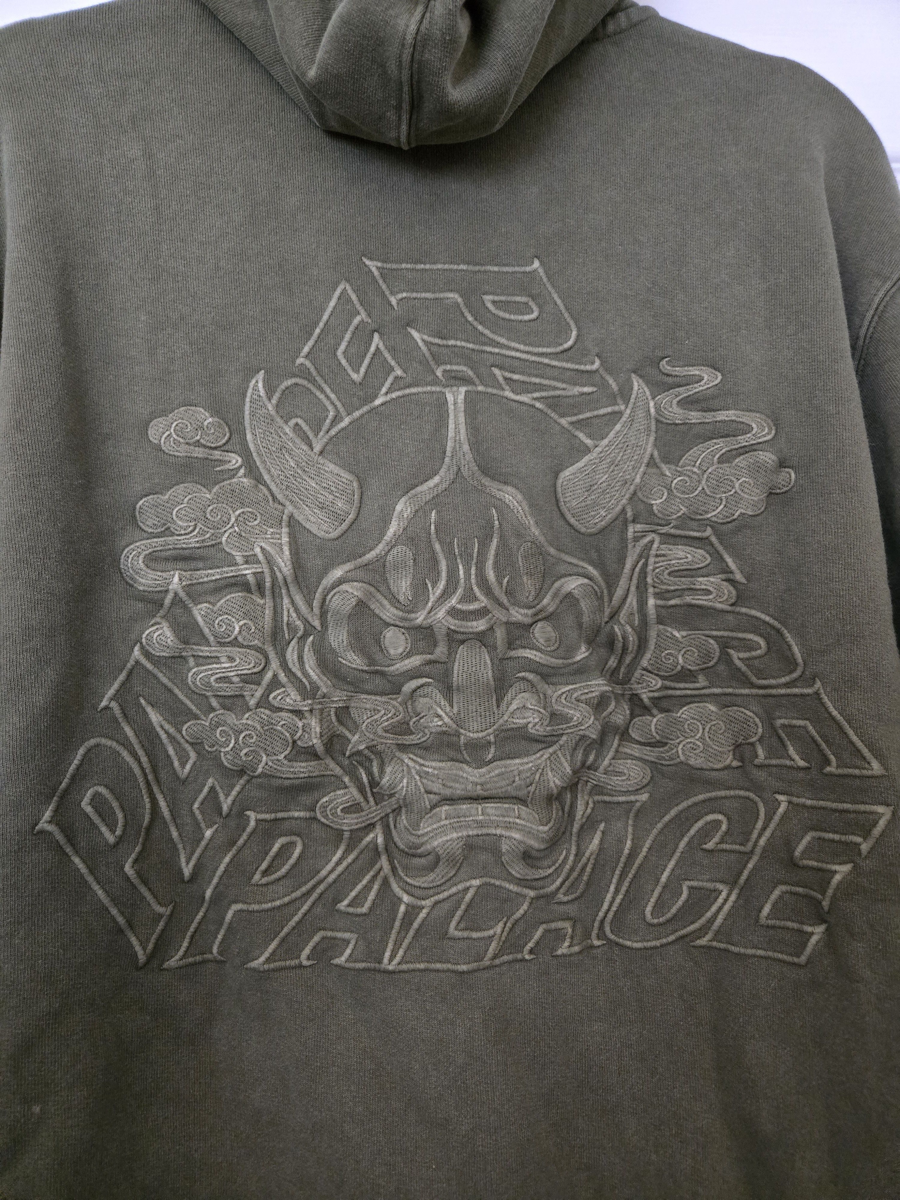 Palace Palace Demon Hood Size Large color Green Pullover FW 23 Size US L / EU 52-54 / 3 - 3 Thumbnail