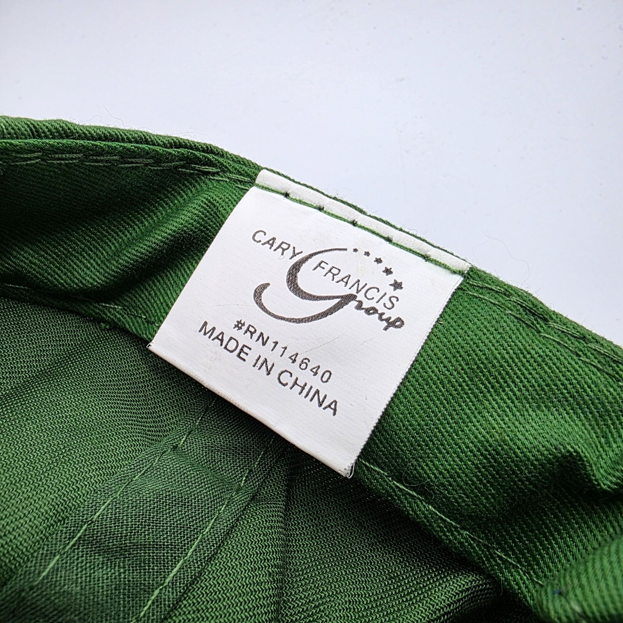 John Deere John Deere Snapback Hat Green Adjustable Embroidered Logo Ad Size ONE SIZE - 9 Thumbnail