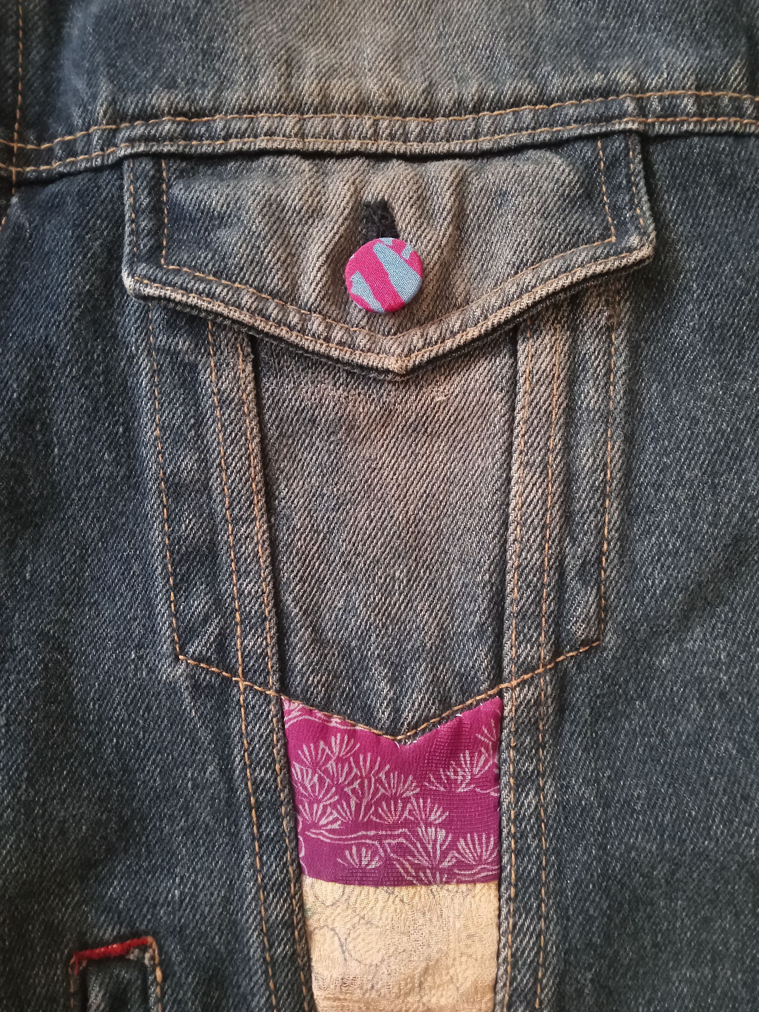 Zippo Zippo Rework Patch Rare Design Denim Jacket Size US L / EU 52-54 / 3 - 9 Thumbnail