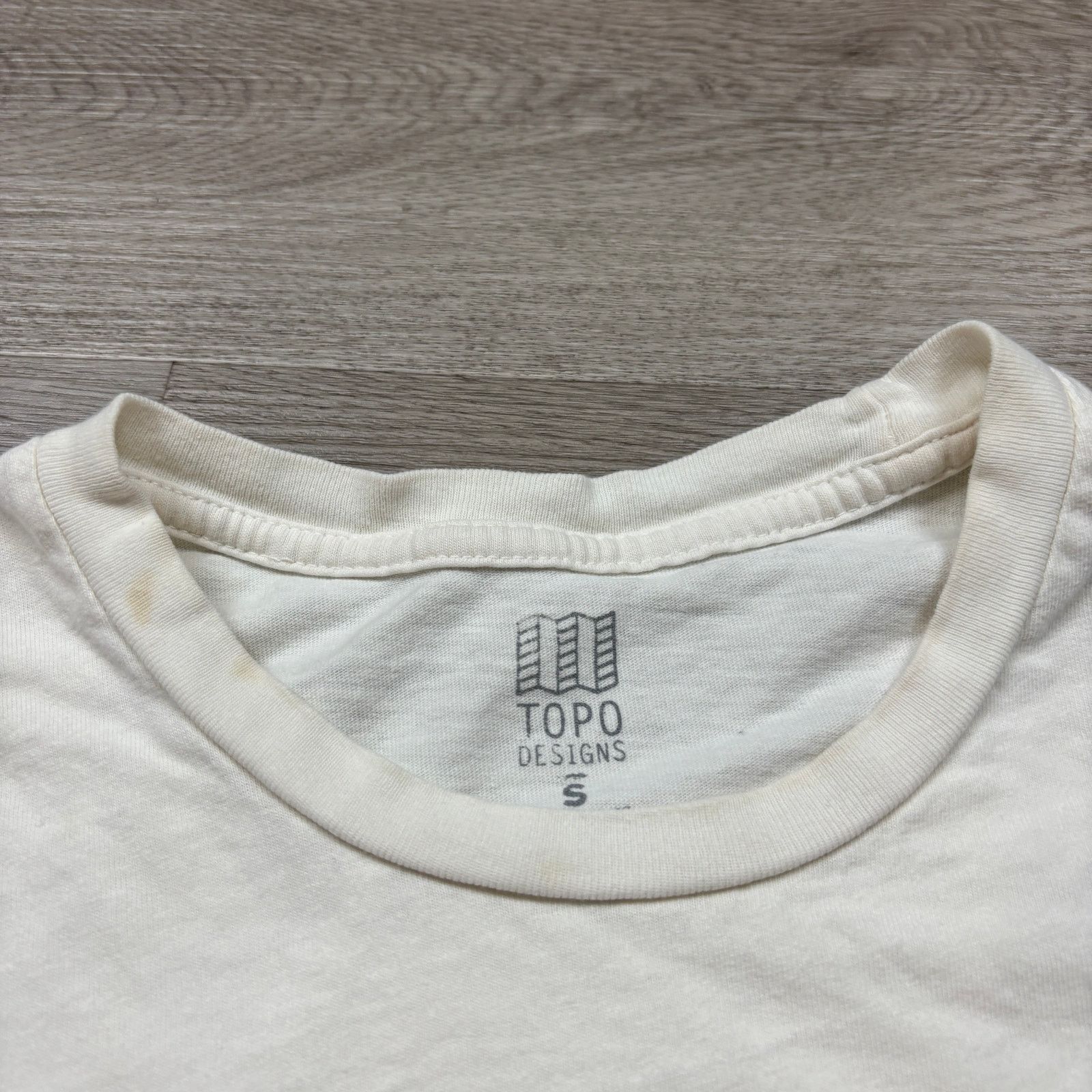 Topo Designs Topo Designs Label Tee Shirt Men's Small Gorpcore Hiking Size US S / EU 44-46 / 1 - 8 Thumbnail