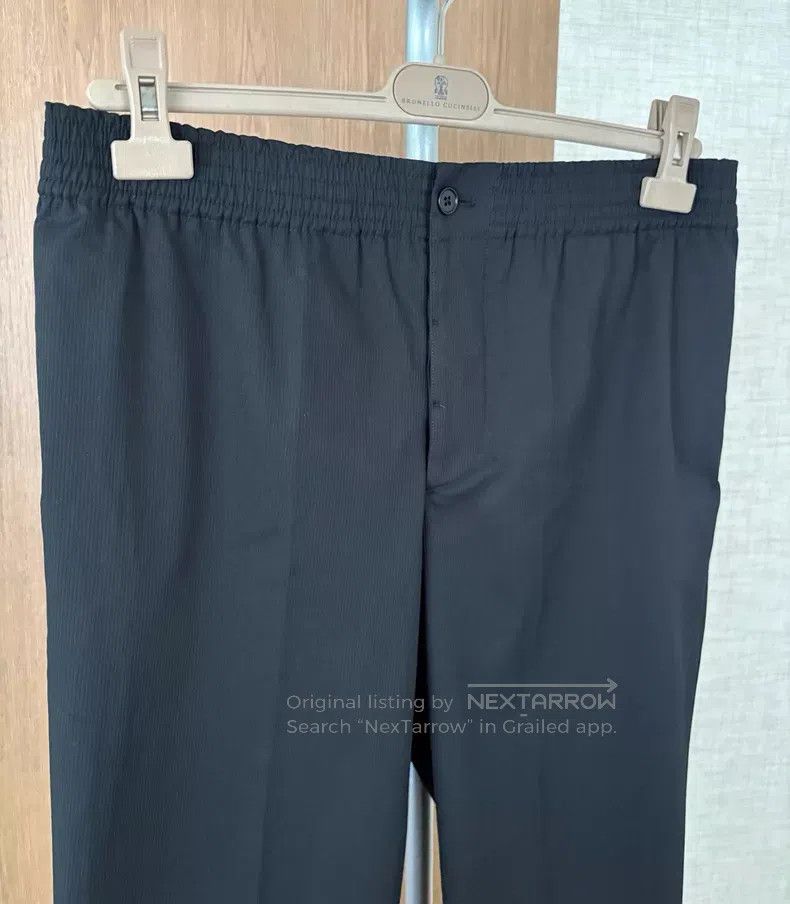 Hermes Hermes Men's Drawstring Casual Pants Size US 28 / EU 44 - 2 Thumbnail