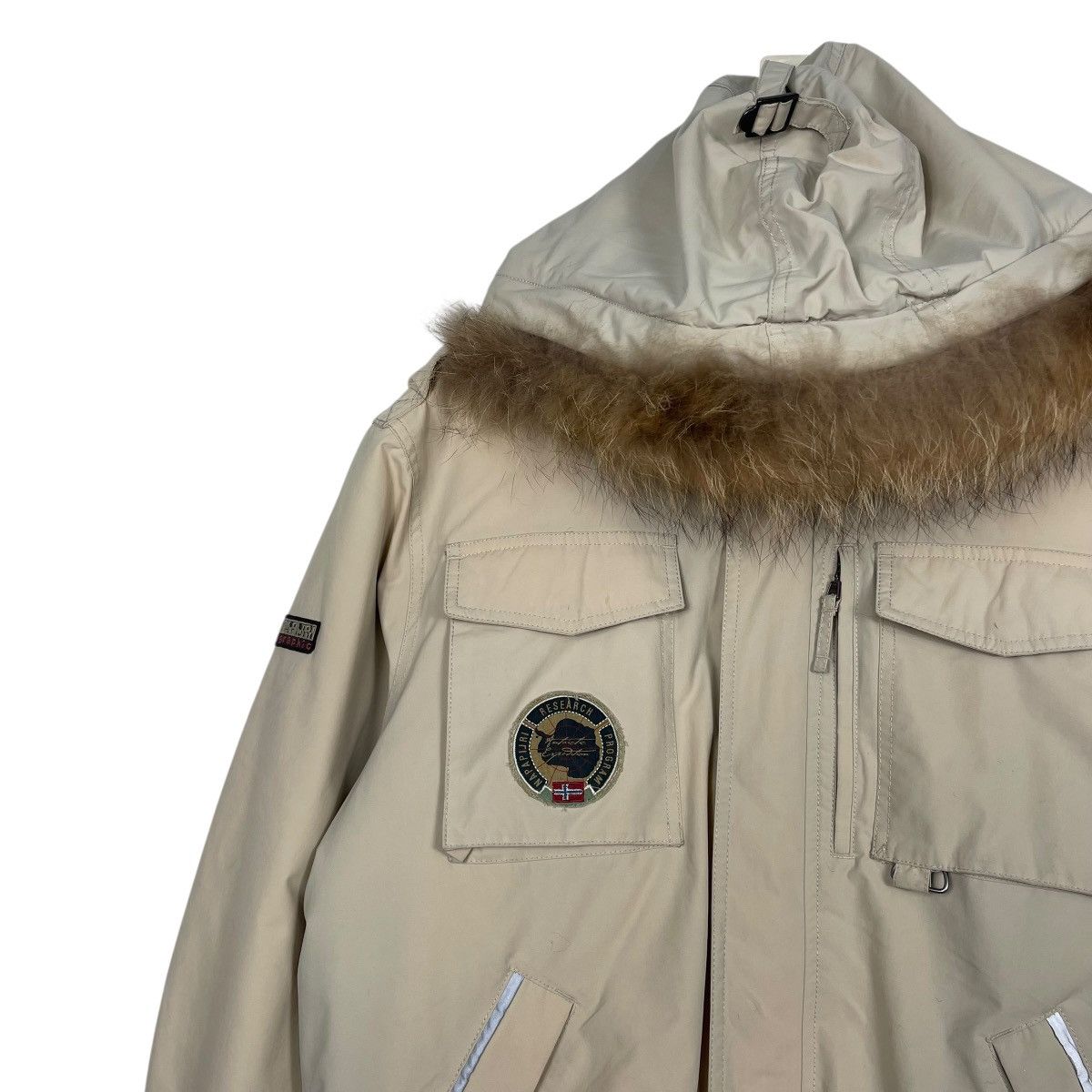 Napapijri Napapijri Geographic Expedition Experience Fur Hoodie Size US L / EU 52-54 / 3 - 6 Thumbnail