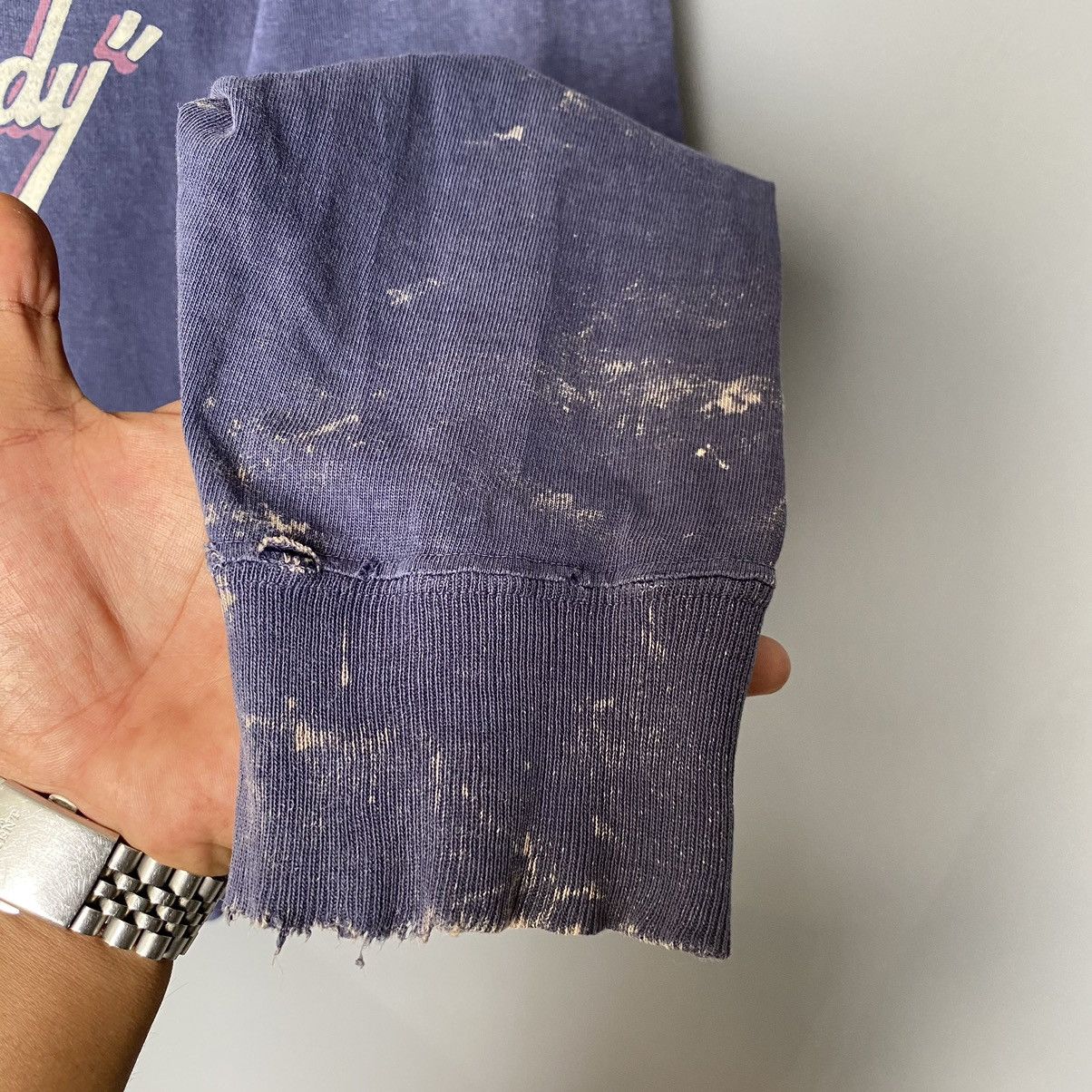 Buzz Rickson's Thrashed Faded Vintage Y2K Buzz Rickson ERD GRUNGE L/S TEE Size US L / EU 52-54 / 3 - 6 Thumbnail