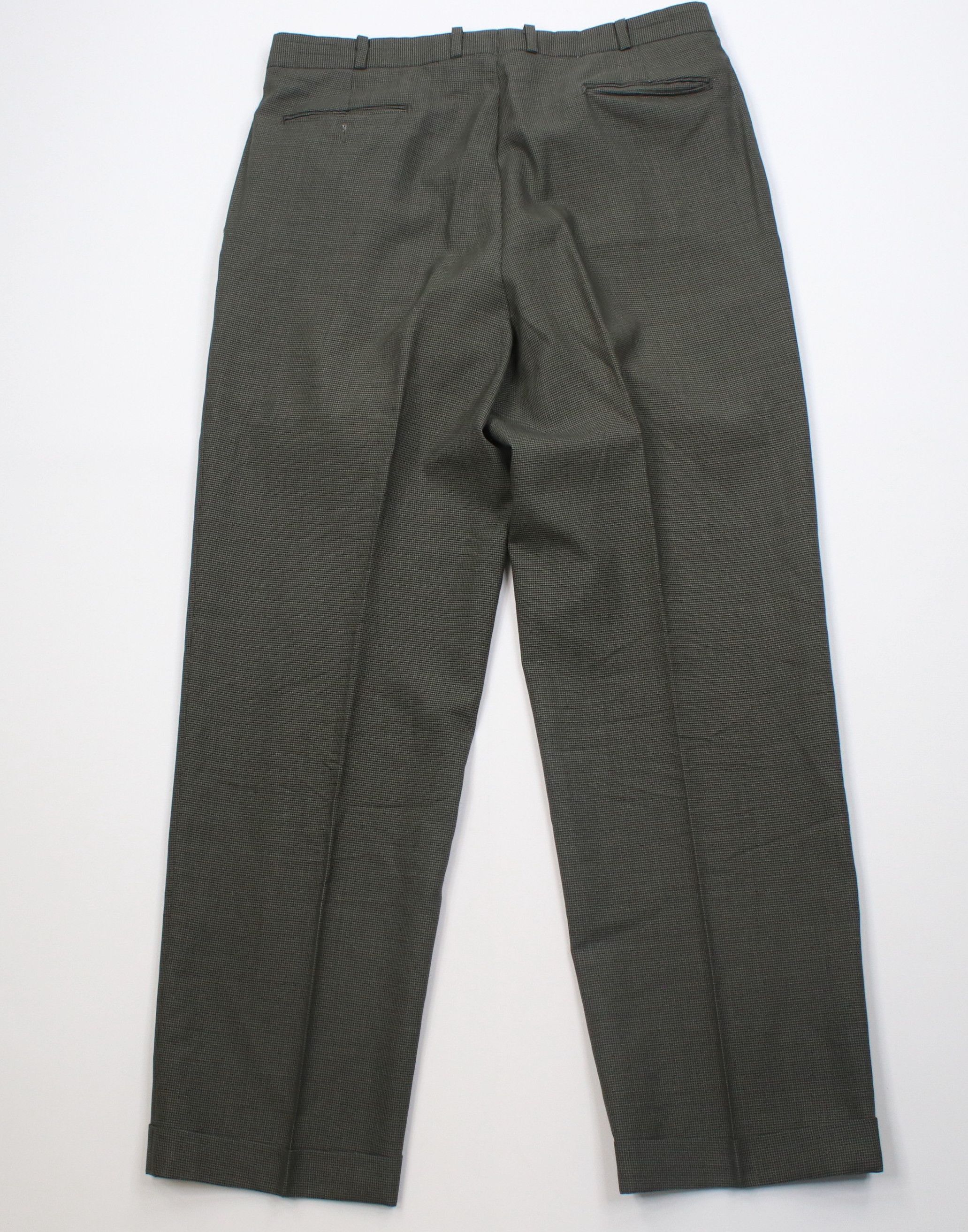 Vintage Vintage 90s Streetwear Wool Knit Wide Leg Chino Pants Size US 34 / EU 50 - 9 Thumbnail
