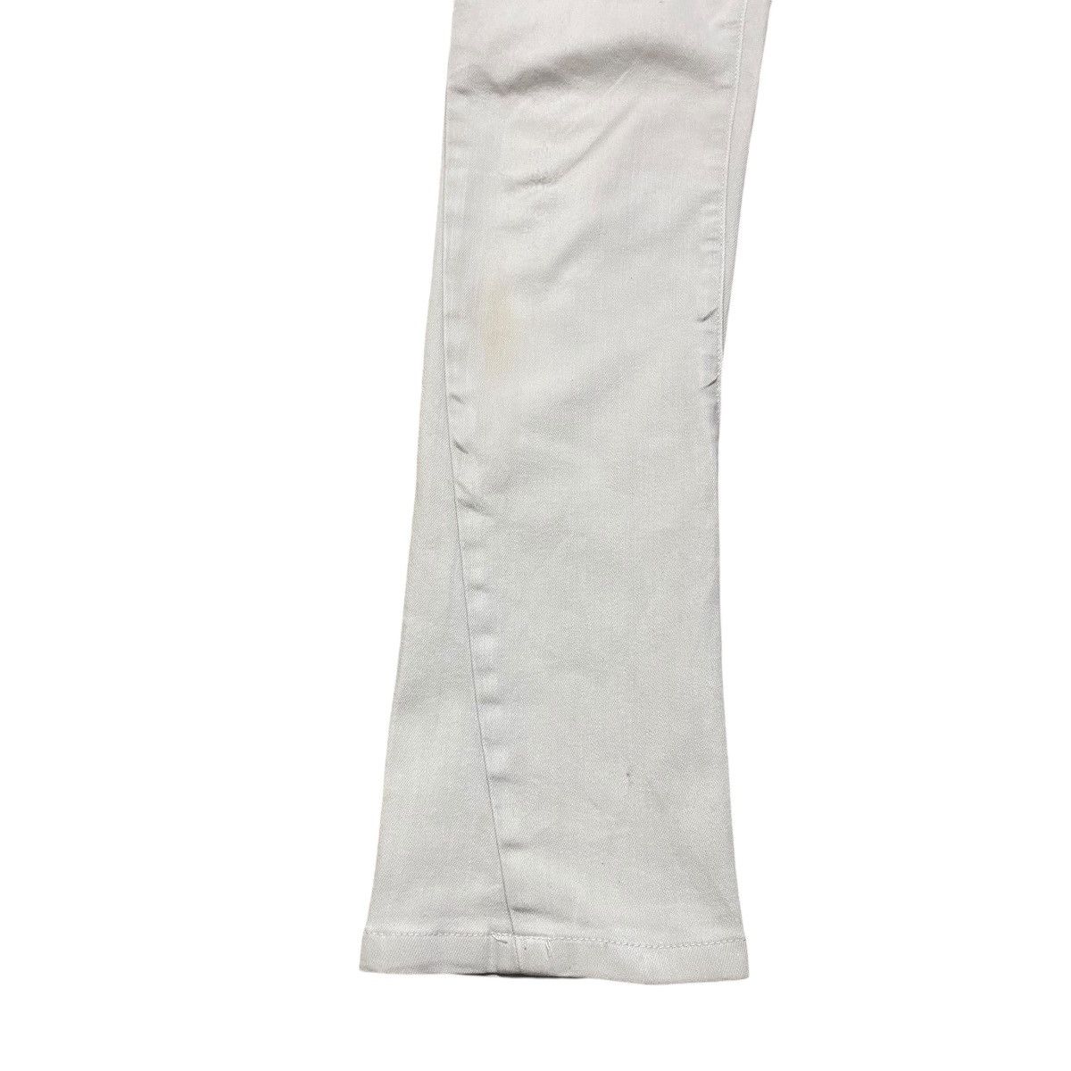 Tornado Mart Tornado Mart White Denim Flare Jeans Size US 28 / EU 44 - 7 Thumbnail