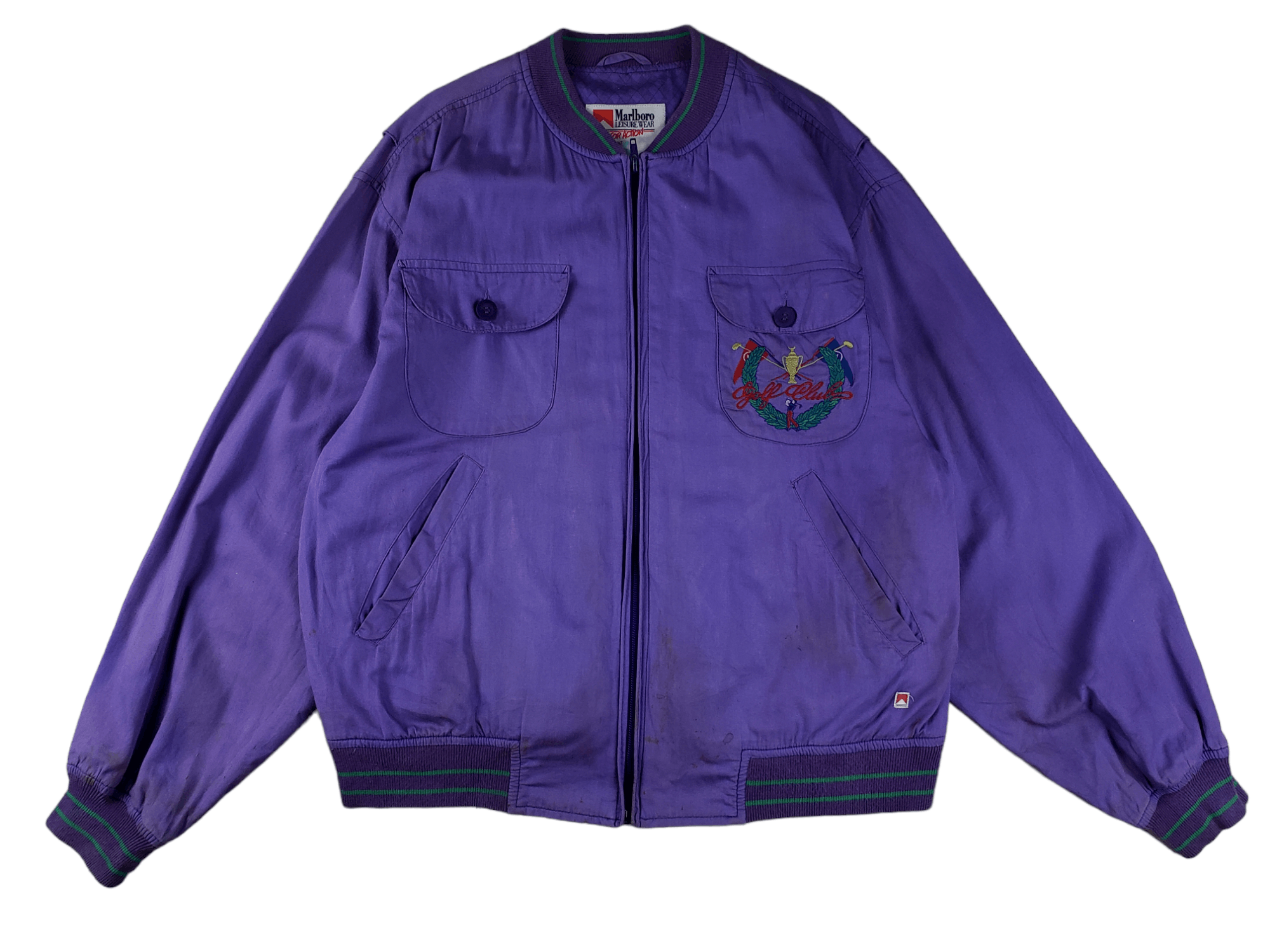 Marlboro × Vintage Vintage Marlboro Golf Club Jacket Size US M / EU 48-50 / 2 - 1 Thumbnail
