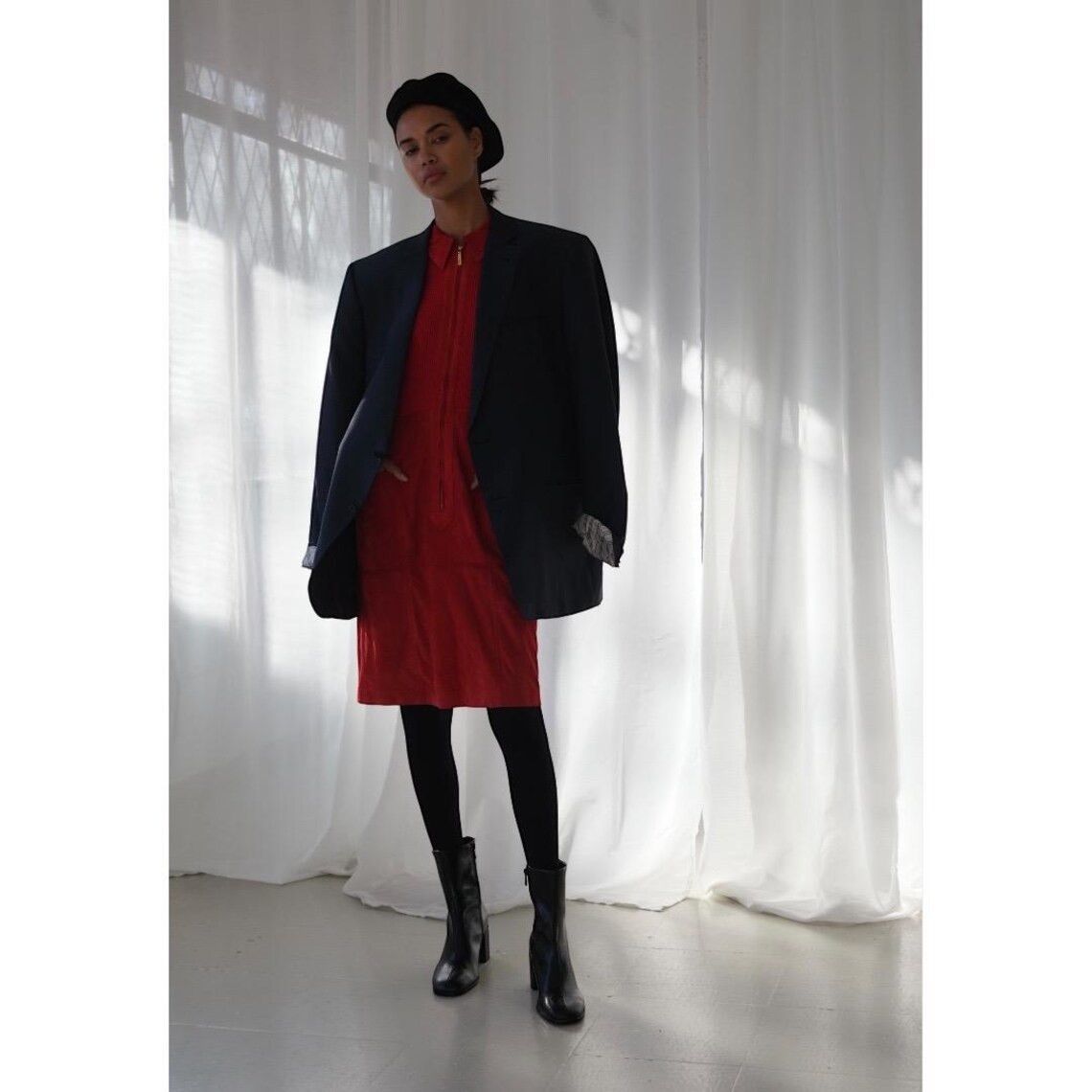 Burberry Minimalist Maxi Blazer – Burberry Unisex Size L / US 10 / IT 46 - 1 Thumbnail