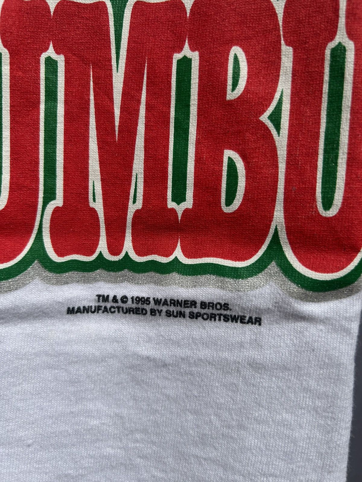 Other Vintage 1995 Warner Bros Taz “Holiday Spirit? Bah Humbug!” T Size US XL / EU 56 / 4 - 3 Thumbnail
