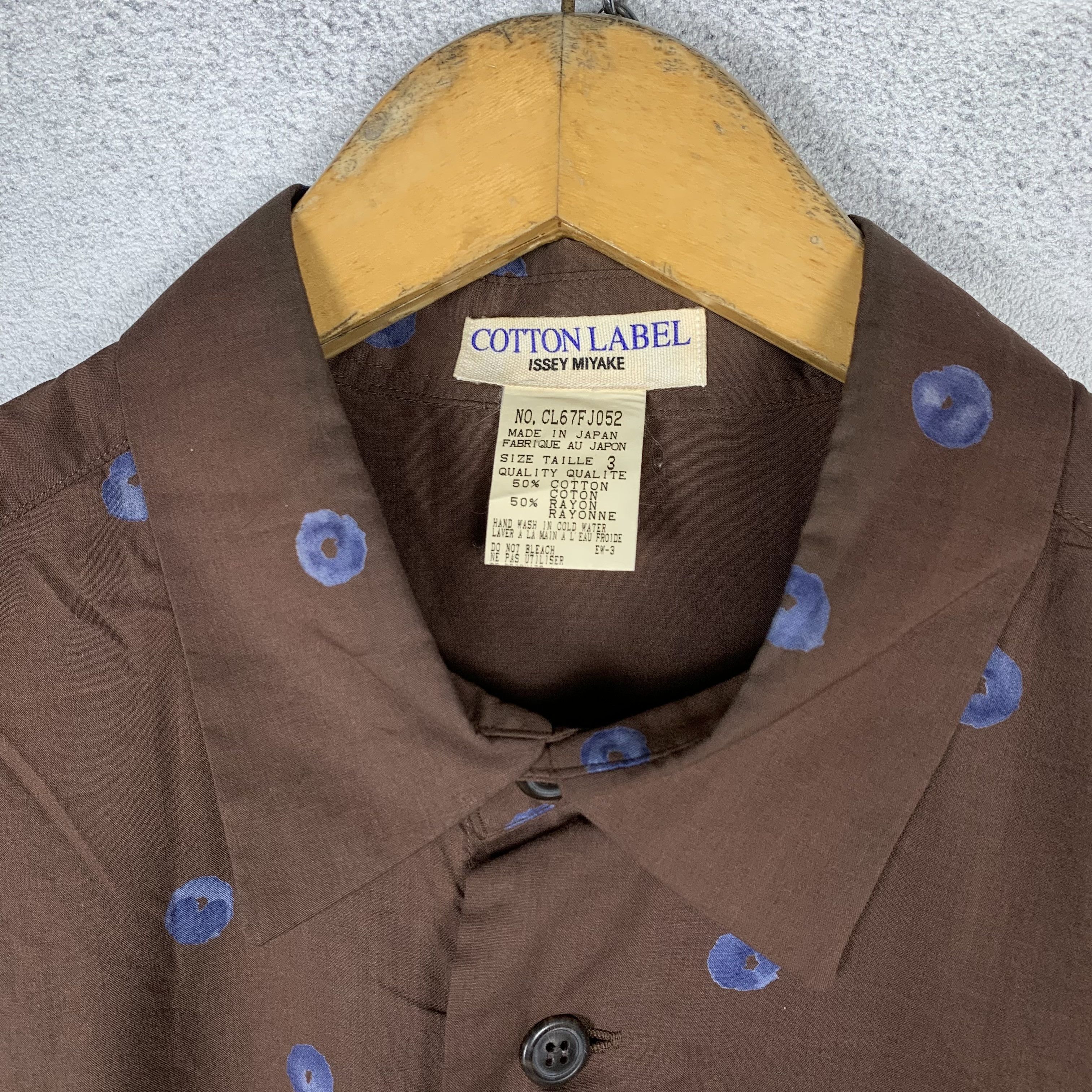 Issey Miyake Vintage 90s Issey Miyake Shirt Size US L / EU 52-54 / 3 - 4 Thumbnail