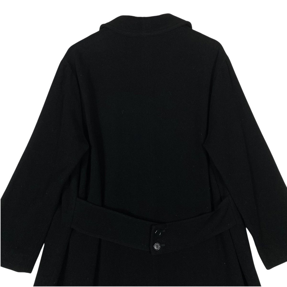 Vintage × Y's × Yohji Yamamoto Vintage 80s Yohji Yamamoto Workshop Long Coat Jacket Size M / US 6-8 / IT 42-44 - 15 Thumbnail