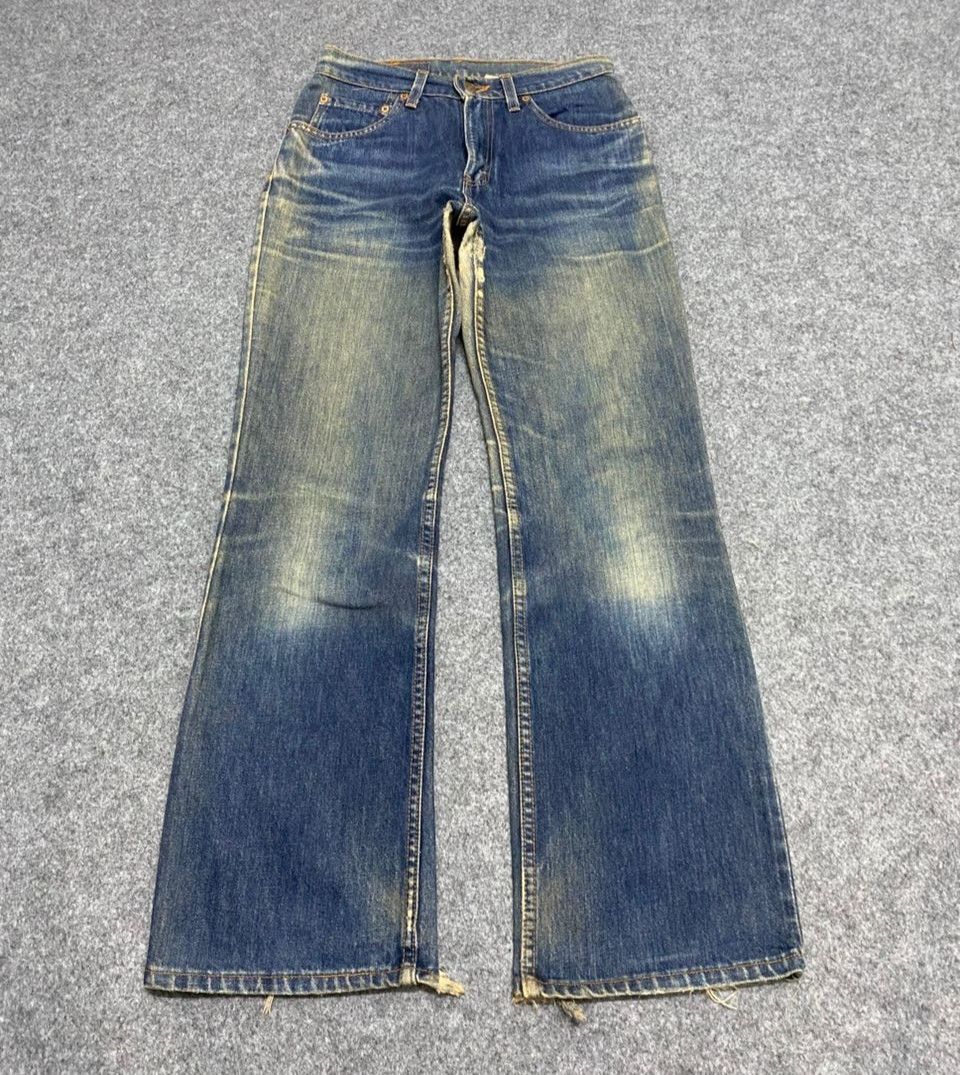 If Six Was Nine Vintage 90s Levis 517 Bootcut Distressed Denim Size US 28 / EU 44 - 4 Thumbnail