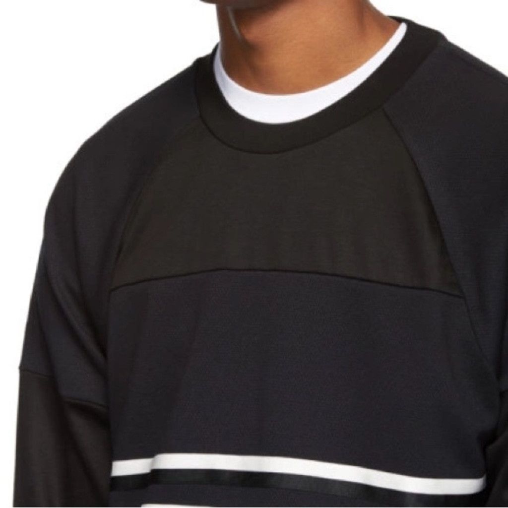 Paul Smith PS by Paul Smith Black Striped Panelled Sweatshirt Size S Size US S / EU 44-46 / 1 - 3 Thumbnail