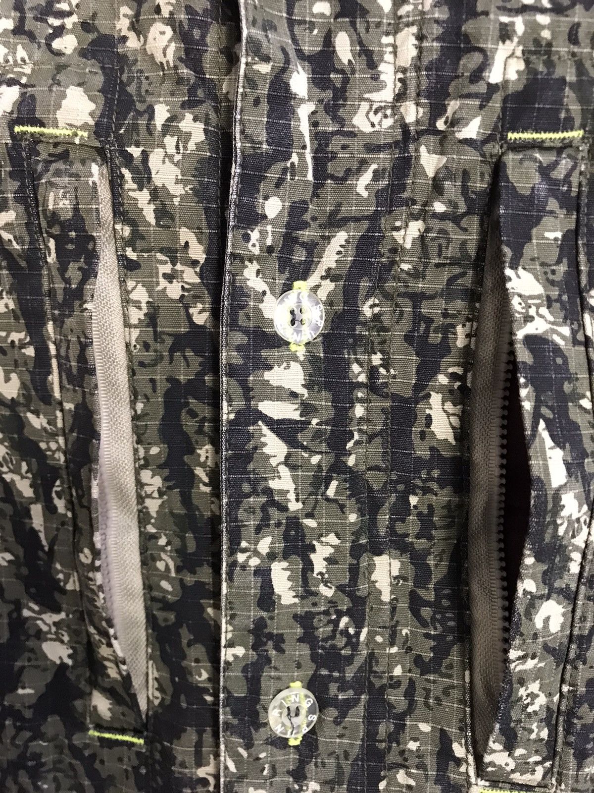Ringspun Ringspun Camouflage Craft Massive Jacket Streetwear Fashion Size US XL / EU 56 / 4 - 7 Thumbnail