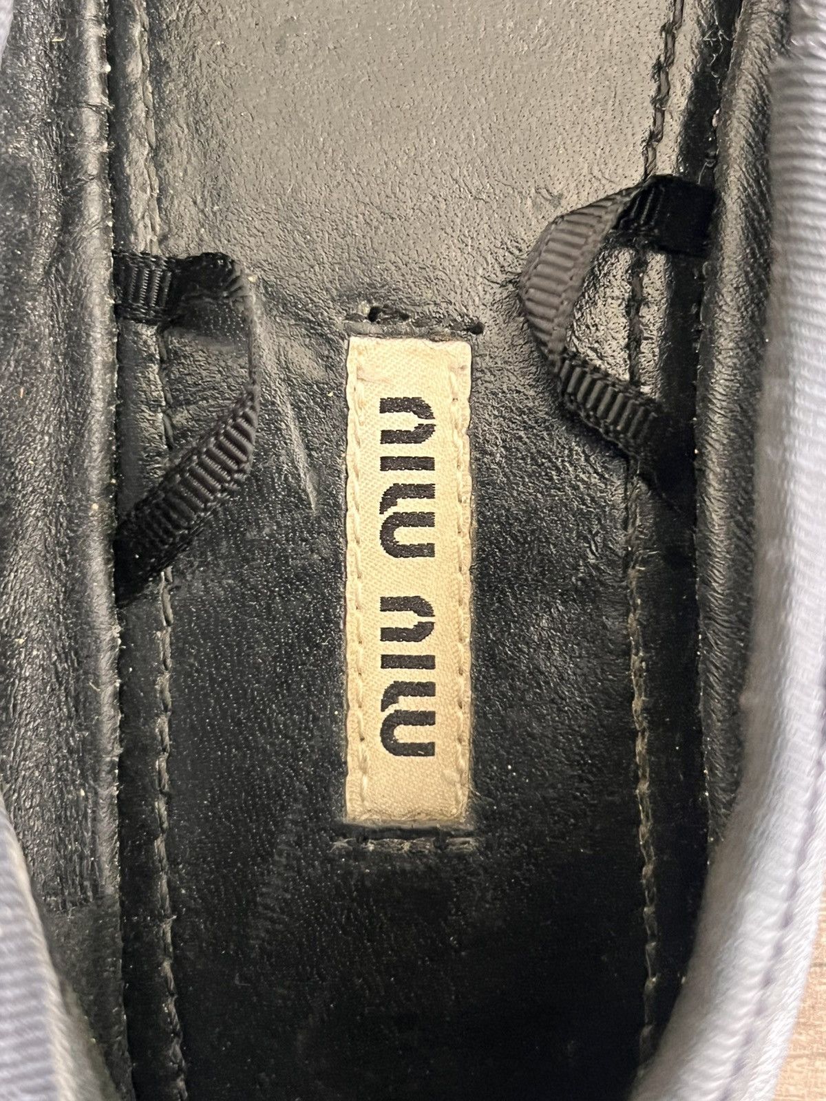 Miu Miu Buckle Lamb Leather Ballets Size US 6 / IT 36 - 13 Thumbnail