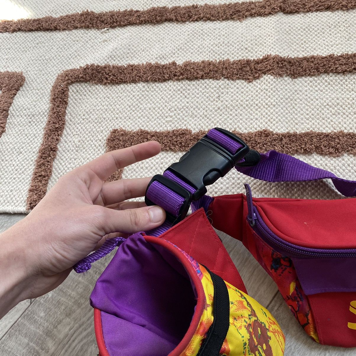 Salomon × Vintage VINTAGE SALOMON OUTDOOR HIKING 90s EQUIPMENT WAIST BAG Size ONE SIZE - 6 Thumbnail