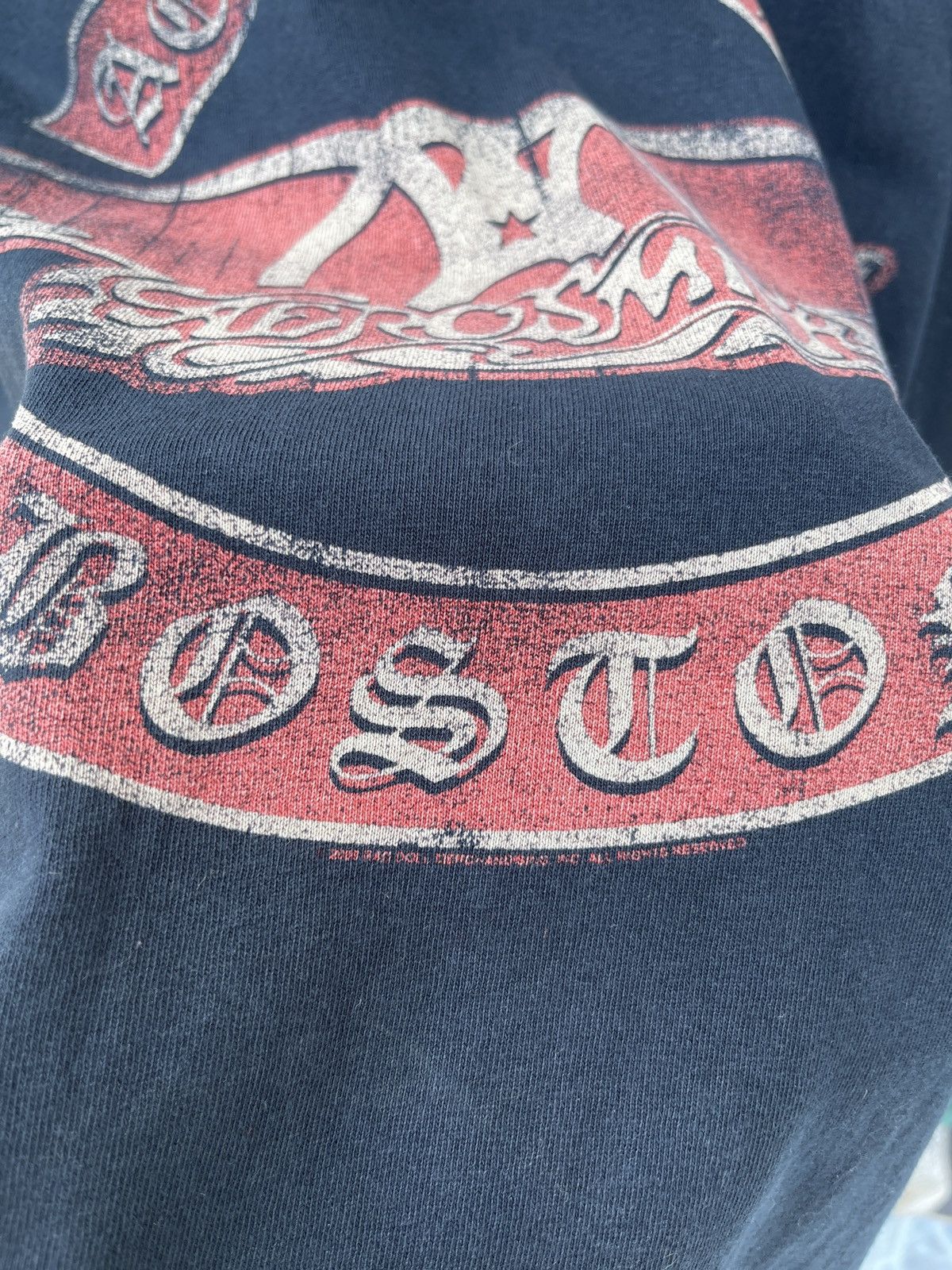 Band Tees LastDrop🔥Rare🔥Vintage y2k Sun Faded Aerosmith Boston T-Shirt Size US L / EU 52-54 / 3 - 4 Thumbnail