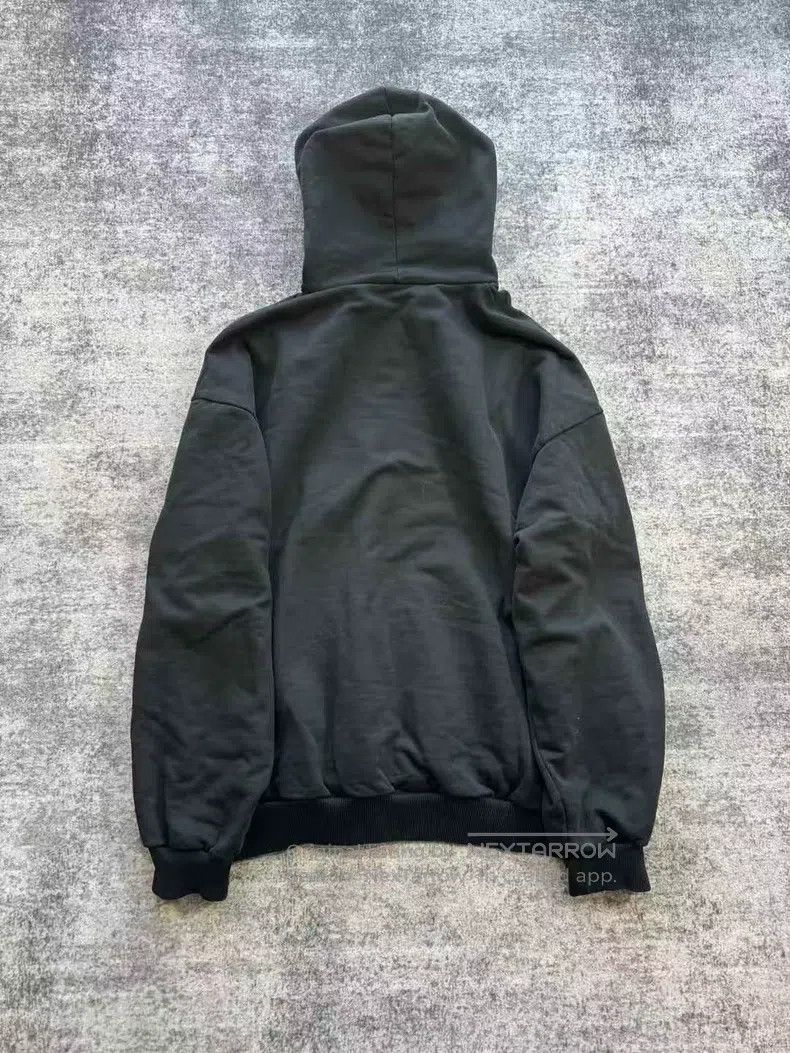 Balenciaga Balenciaga Black Small Logo Hoodie Size US M / EU 48-50 / 2 - 2 Thumbnail