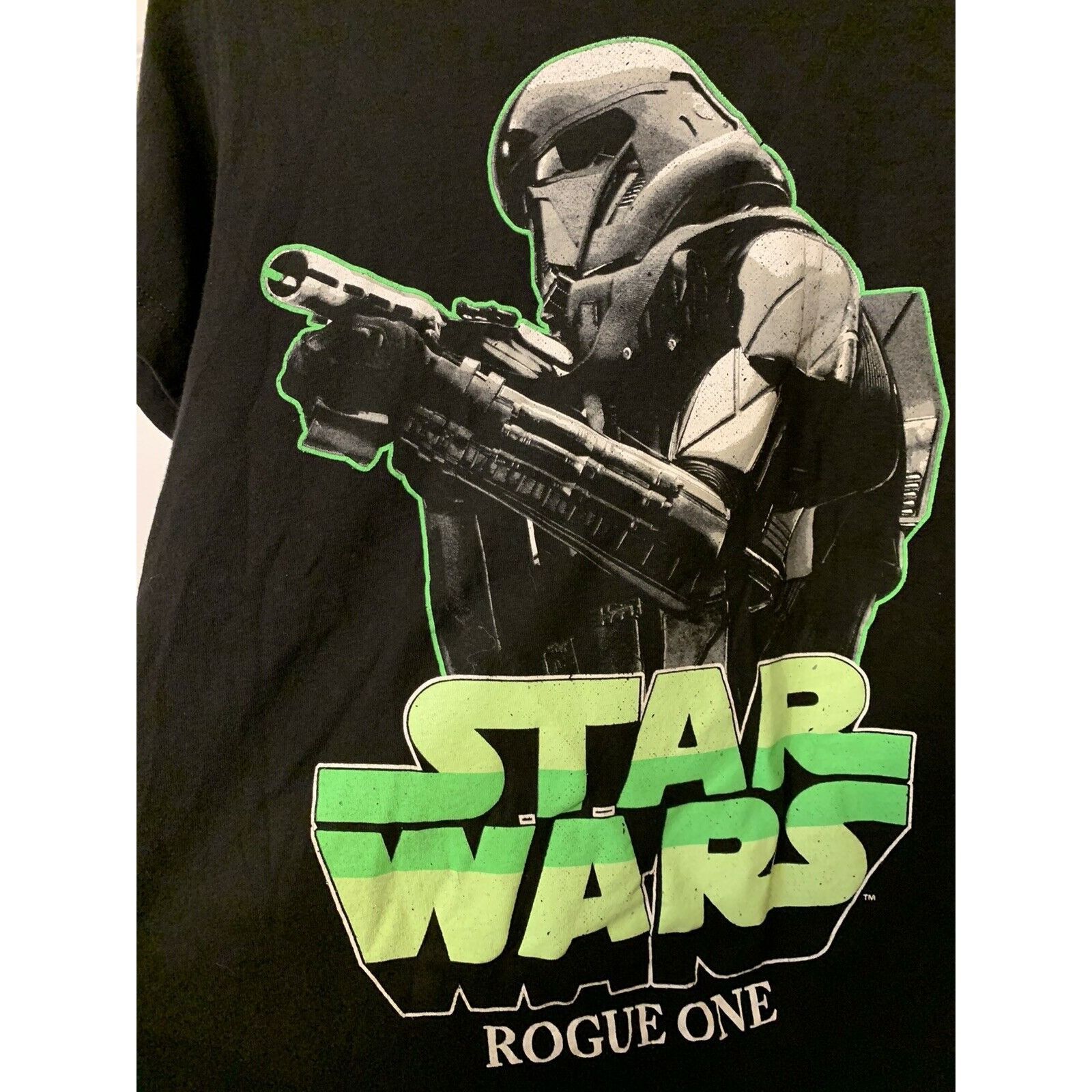 Star Wars Star Wars Rougue One Men’s Sz S T- Shirt Black Size US S / EU 44-46 / 1 - 1 Thumbnail