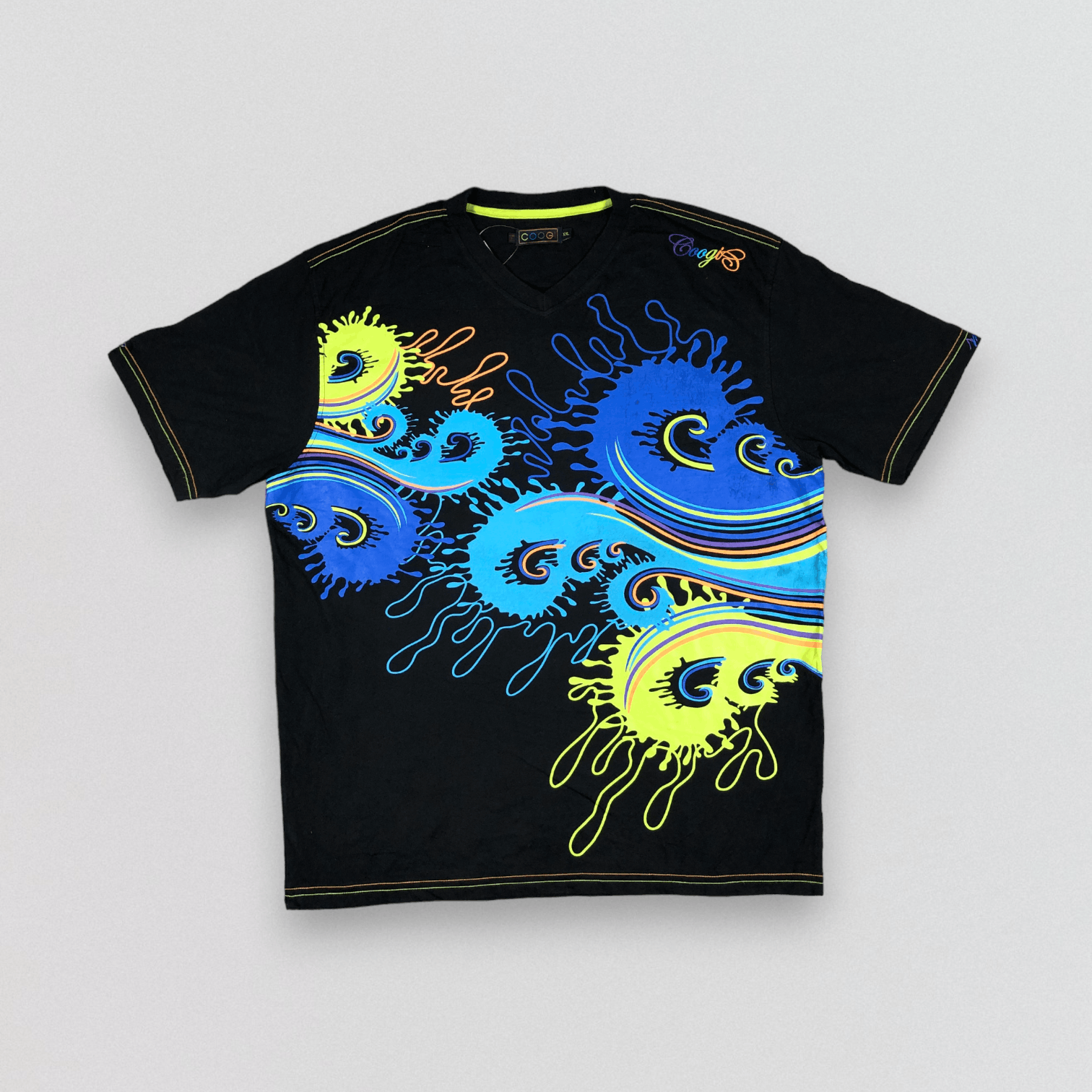 Coogi Coogi Lyprerazy Ocean T-shirt Size US XXL / EU 58 / 5 - 1 Thumbnail