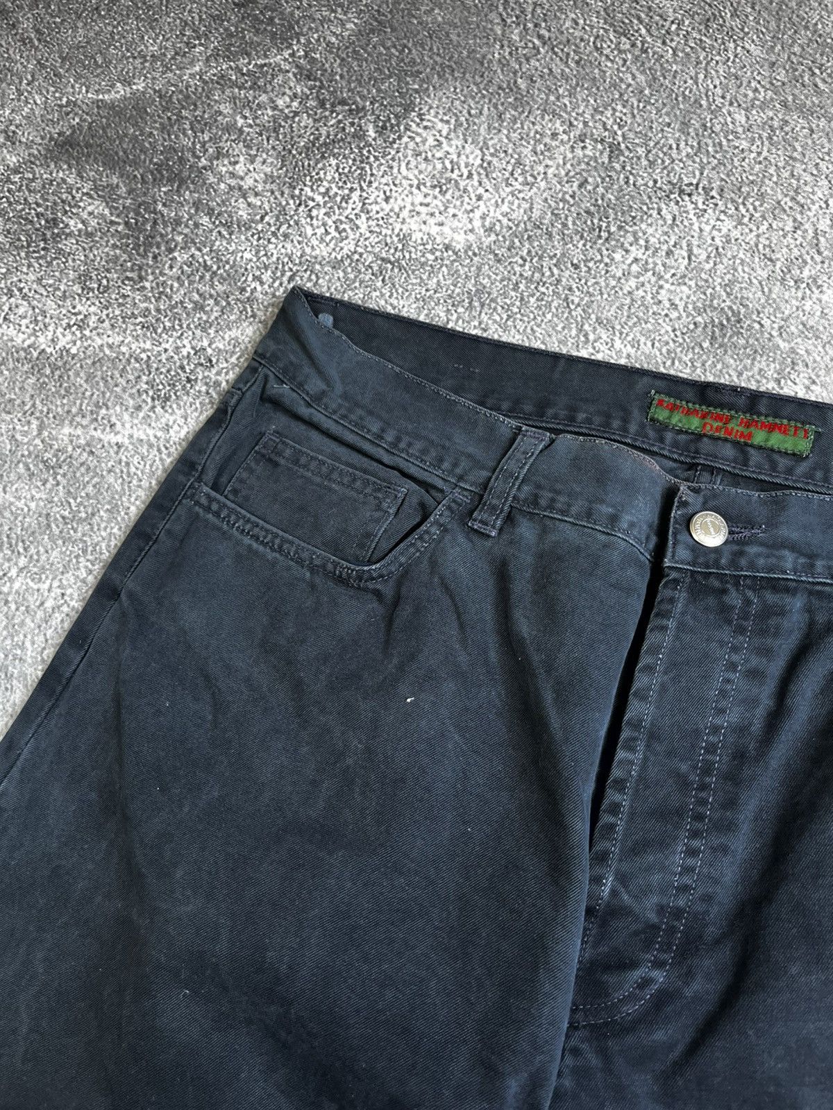Designer × Katharine Hamnett London × Other Katharine Hammett vintage 90s denim pants Size US 36 / EU 52 - 7 Thumbnail