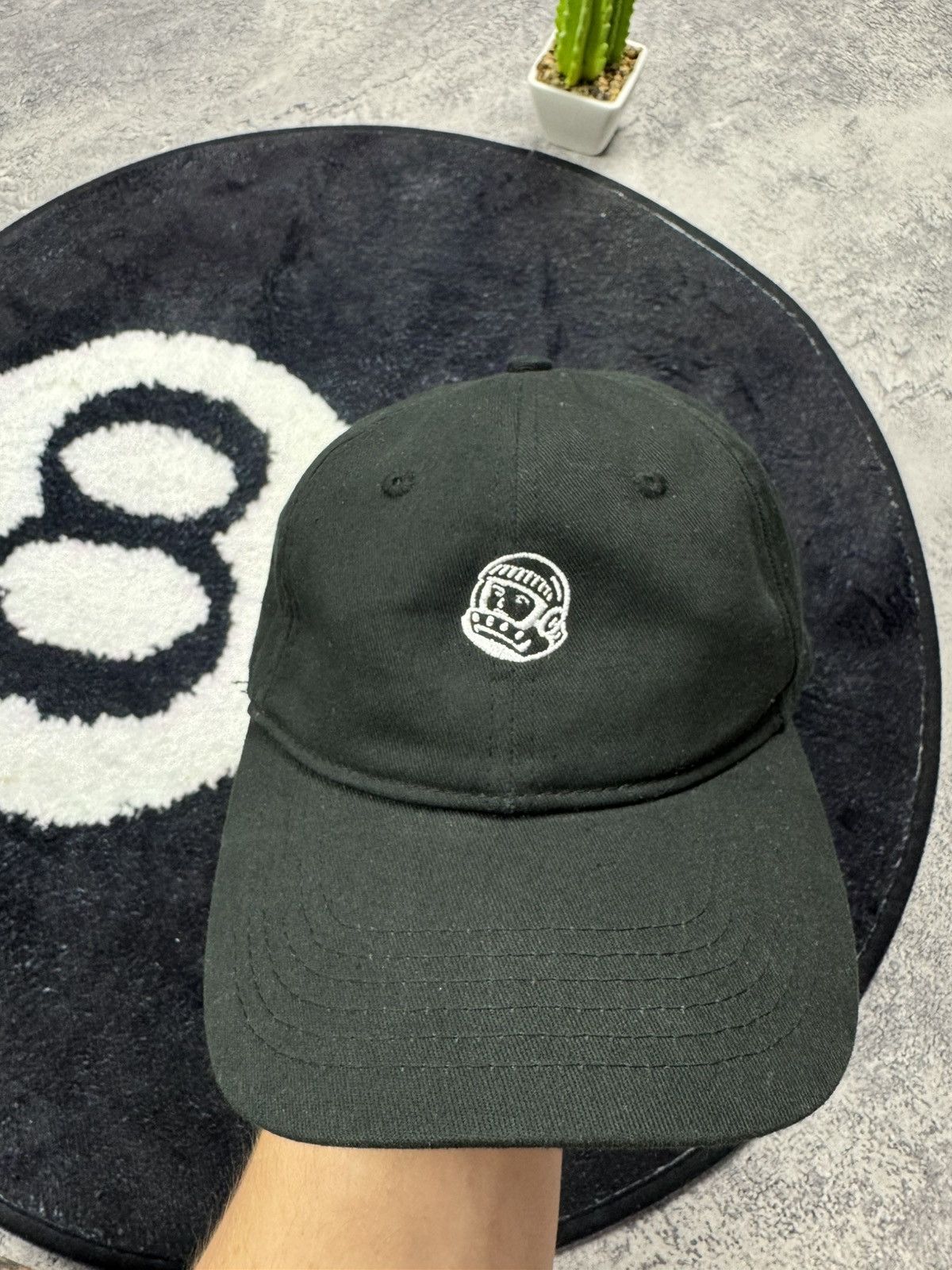 Billionaire Boys Club Billionaire Boys Club BBC Astro Helmet Logo Black Strap Cap Size ONE SIZE - 6 Thumbnail