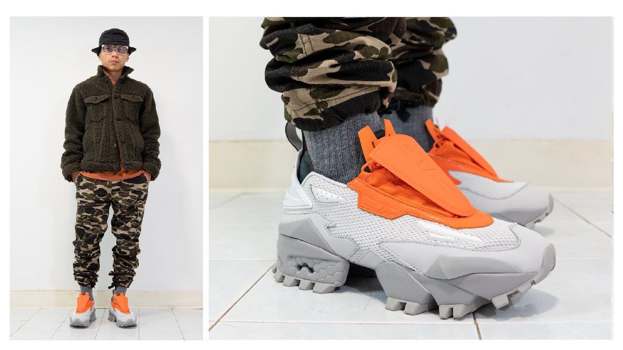 Pyer Moss × Reebok New Reebok X Pyer Moss Experiment 4 Trail Fury Pure Grey 10 Size US 8.5 / EU 41-42 - 10 Thumbnail