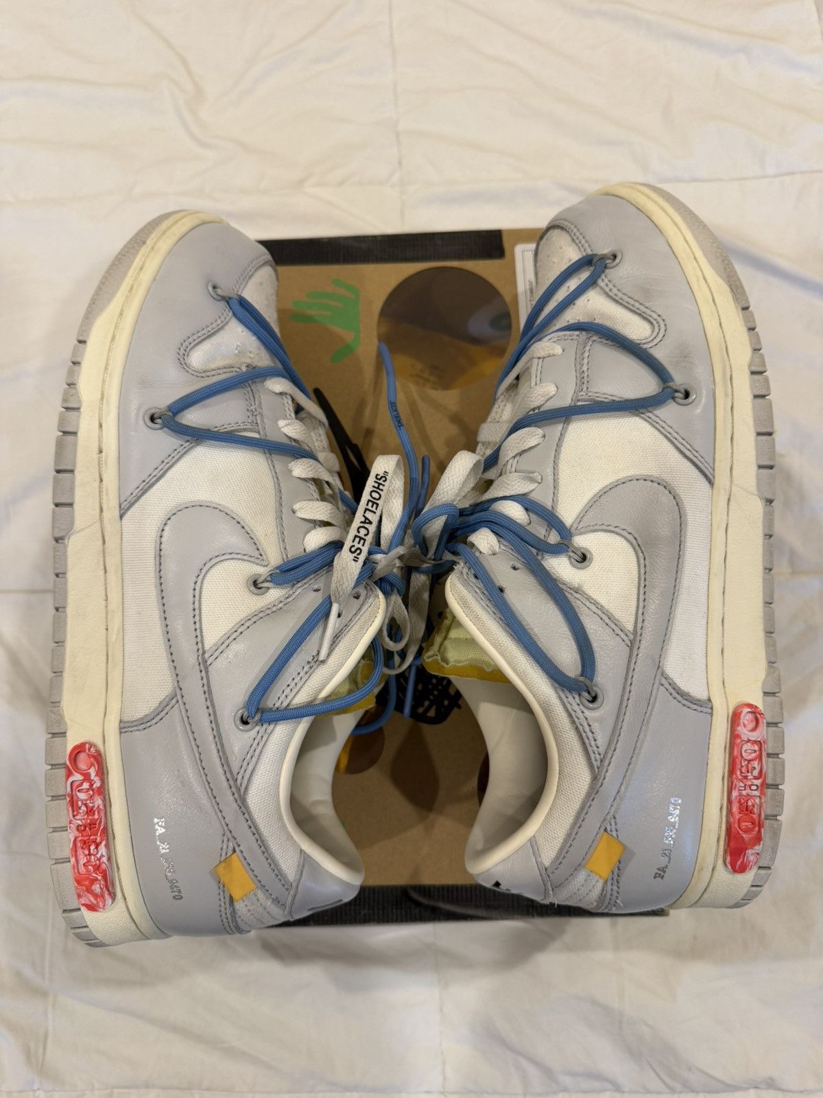 Nike × Off-White Nike Dunk Low Off-White Lot 5 size 11 Size US 11 / EU 44 - 6 Thumbnail