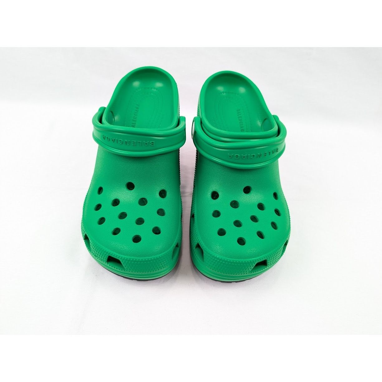 Balenciaga o1rshd1 Q:2 / Rubber Crocs Madame in Grass Green Size US 8 / IT 38 - 15 Thumbnail