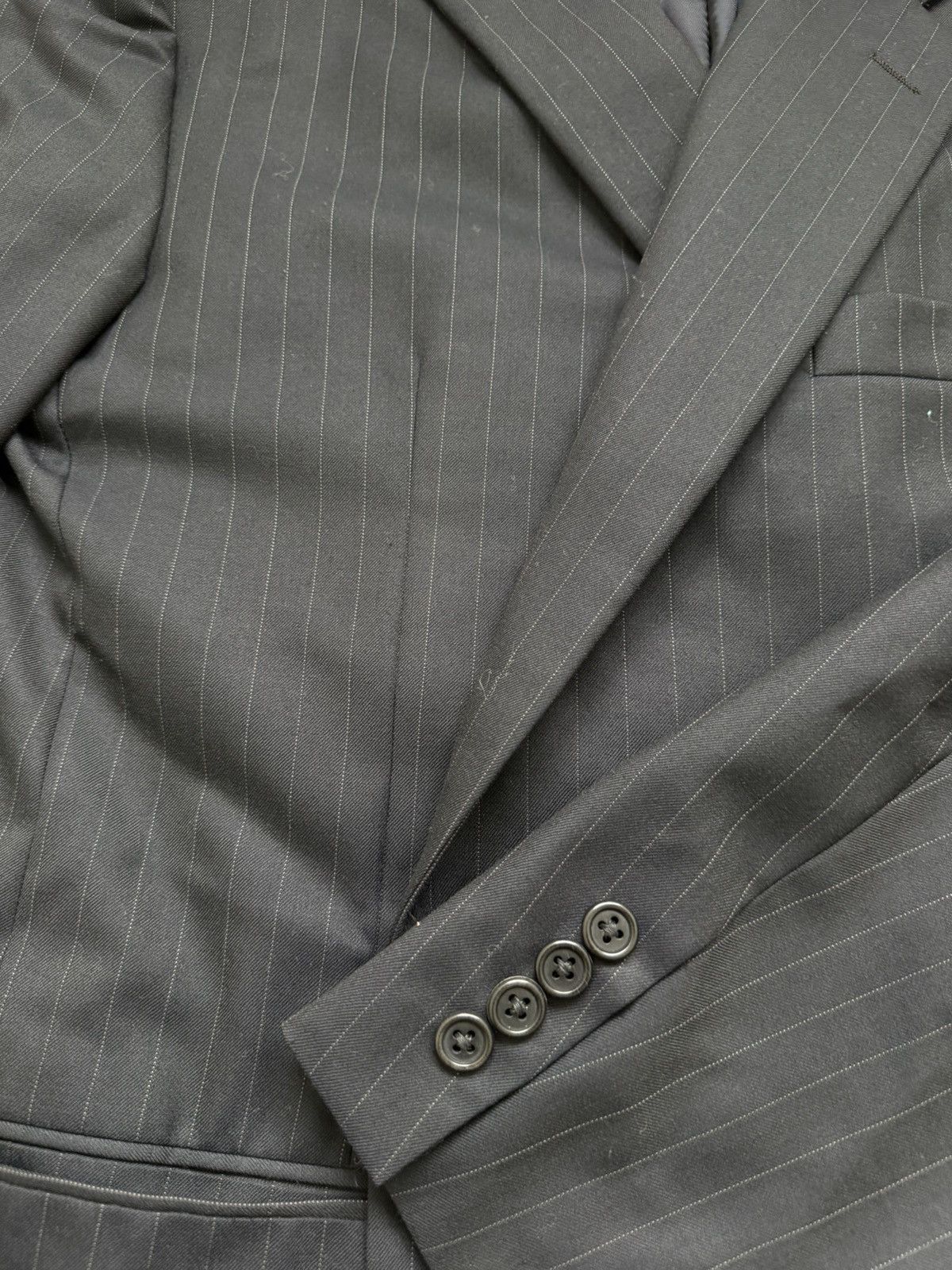 Hickey Freeman LORO PIANA X HICKEY FREEMAN TASMANIAN SUIT Size 44R - 8 Thumbnail
