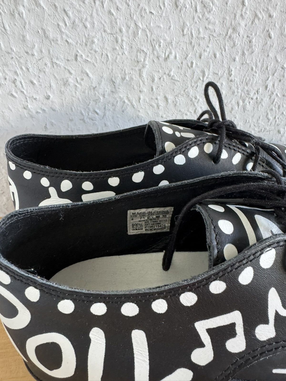 Adidas × Jeremy Scott FW12 JS Slim Graffiti Sneakers Size US 9.5 / EU 42-43 - 5 Thumbnail