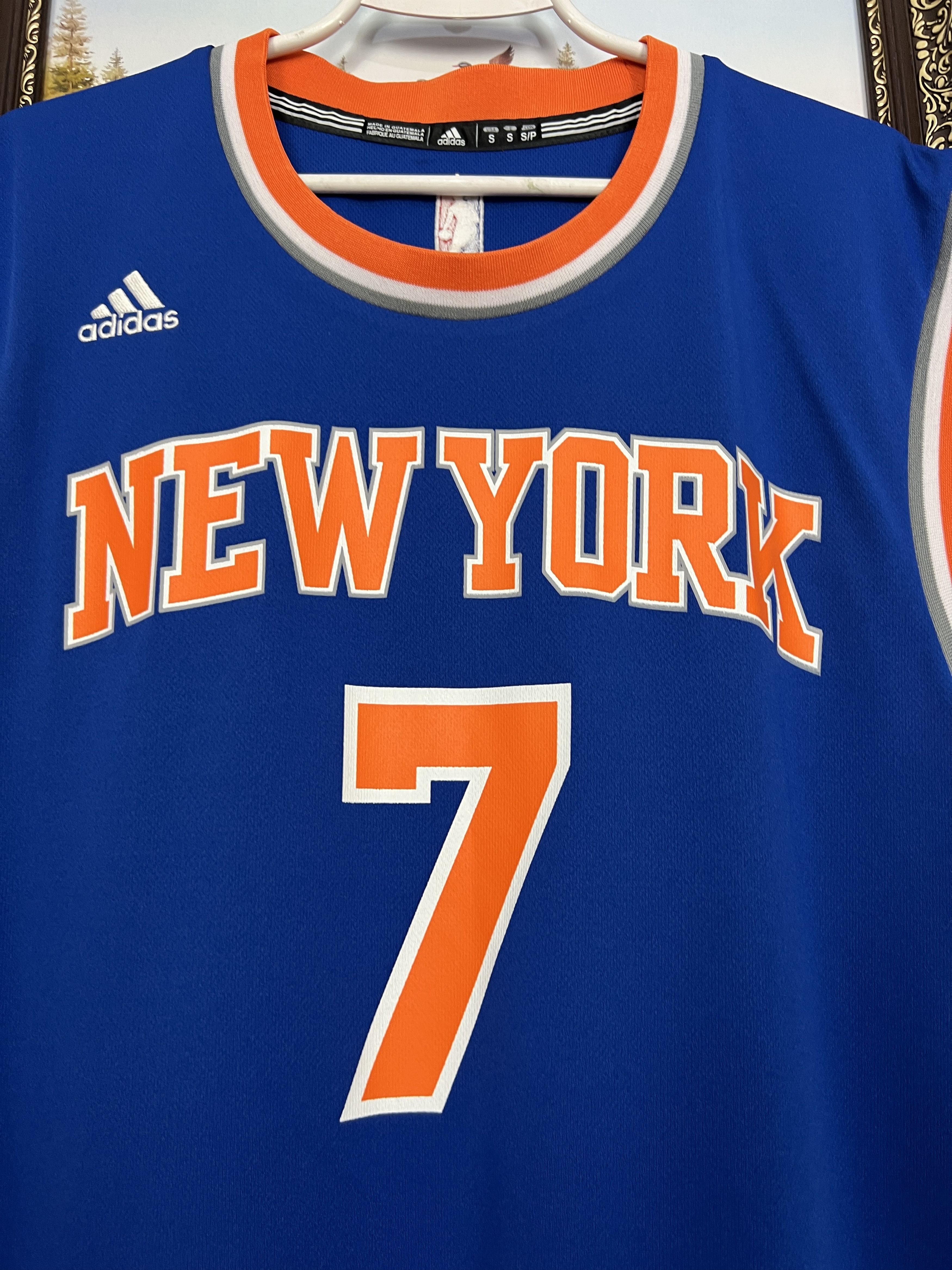 Adidas Vintage Adidas New York Knicks #7 Anthony NBA Jersey Size US S / EU 44-46 / 1 - 3 Thumbnail