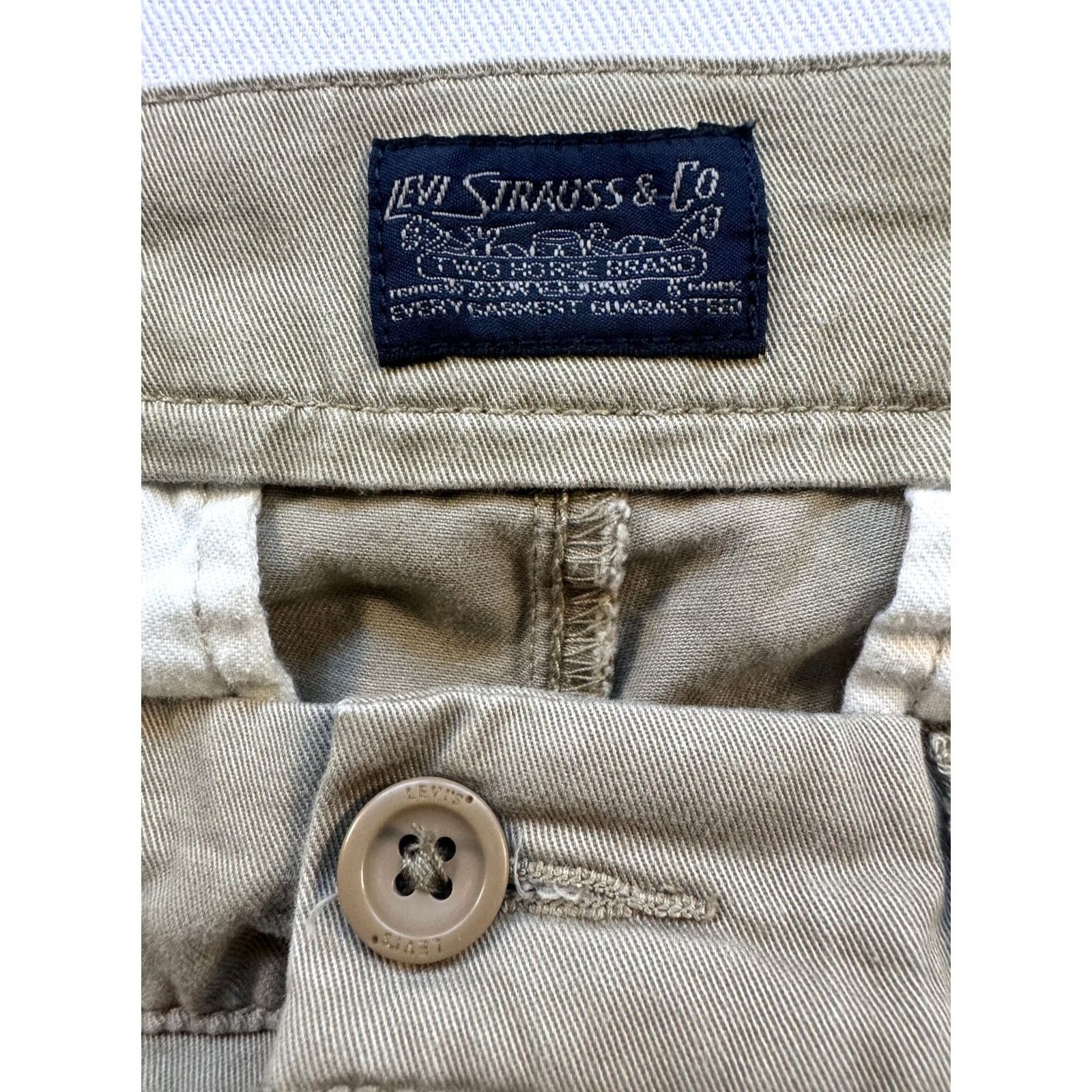 Levi's Levi's Mens Chino Pants Flat Front Stretch Tan 38x30 Jeans? Size US 38 / EU 54 - 2 Thumbnail