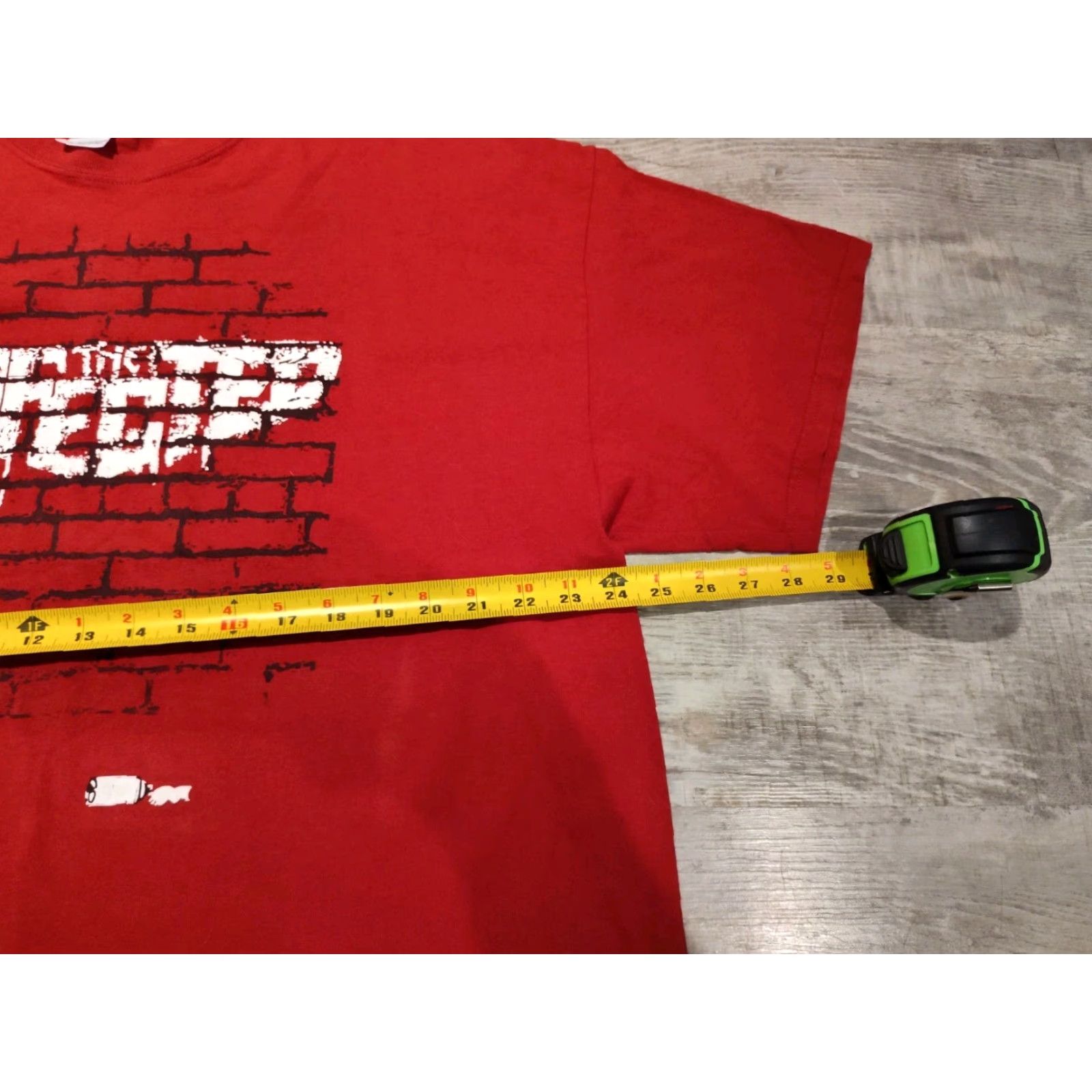 Gildan VINTAGE Gildan The Infected Band T-Shirt Men 2XL Graphic Print Short Sleeve Crew Neck Red Y2K Music Rare Size US XXL / EU 58 / 5 - 5 Thumbnail