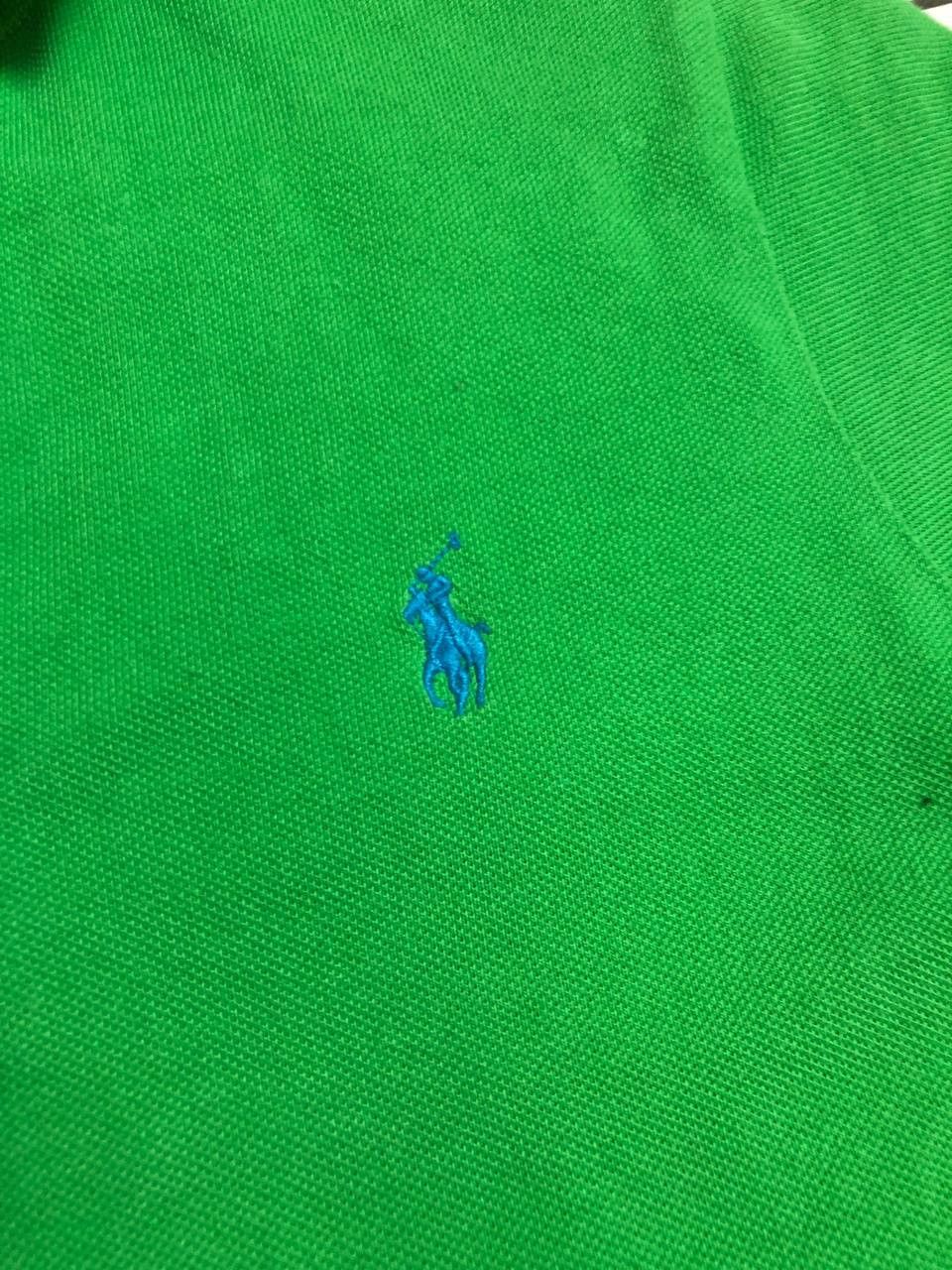 Polo Ralph Lauren Vintage Ralph Lauren Embroidered Logo Skinny Polo Size S / US 4 / IT 40 - 5 Thumbnail