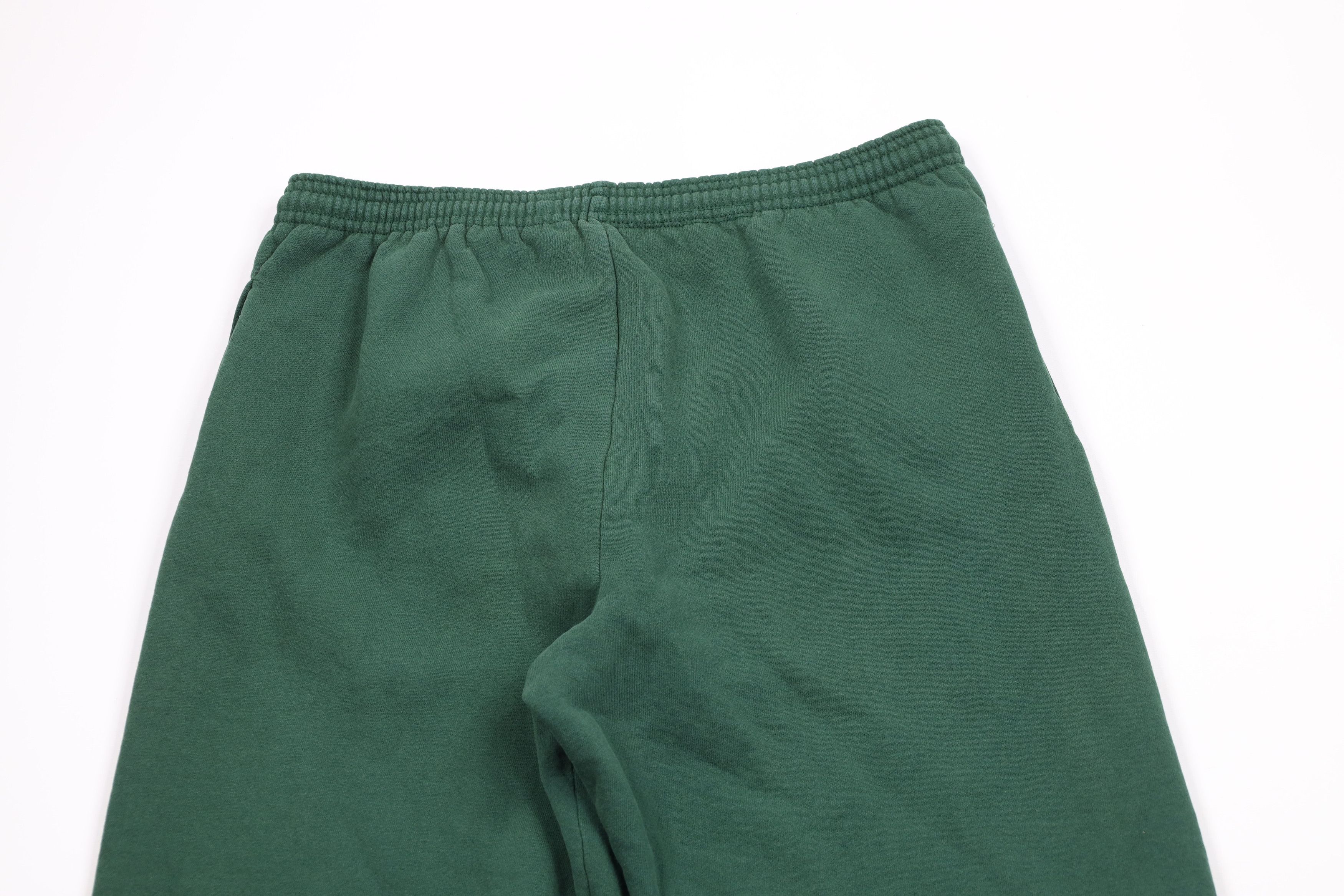 Vintage Vintage 90s Streetwear Heavyweight Sweatpants Green USA Size US 36 / EU 52 - 13 Thumbnail