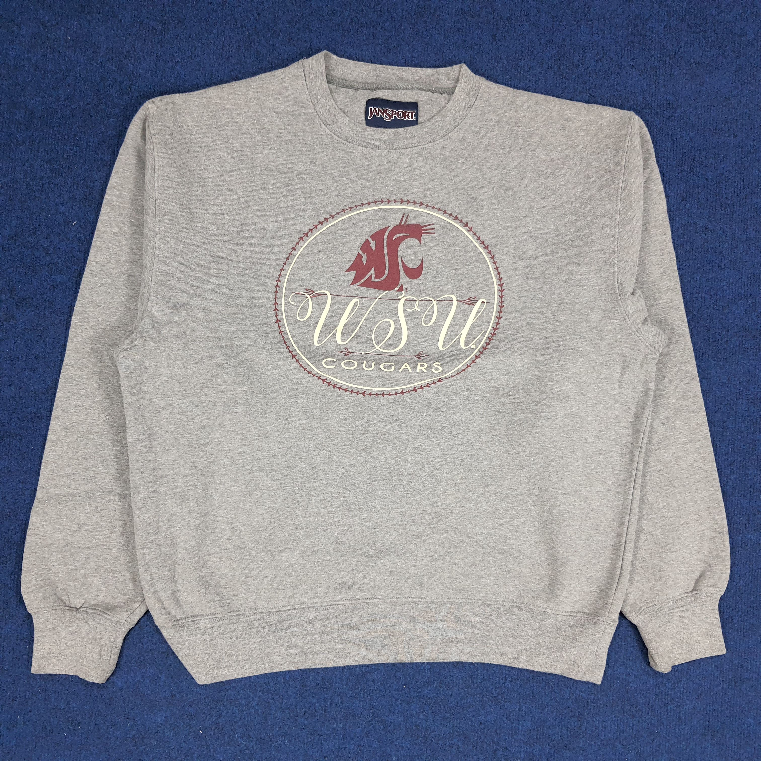 Jansport × NFL × Vintage Vintage WSU Washington State Cougars Football Sweatshirt Size US L / EU 52-54 / 3 - 1 Thumbnail