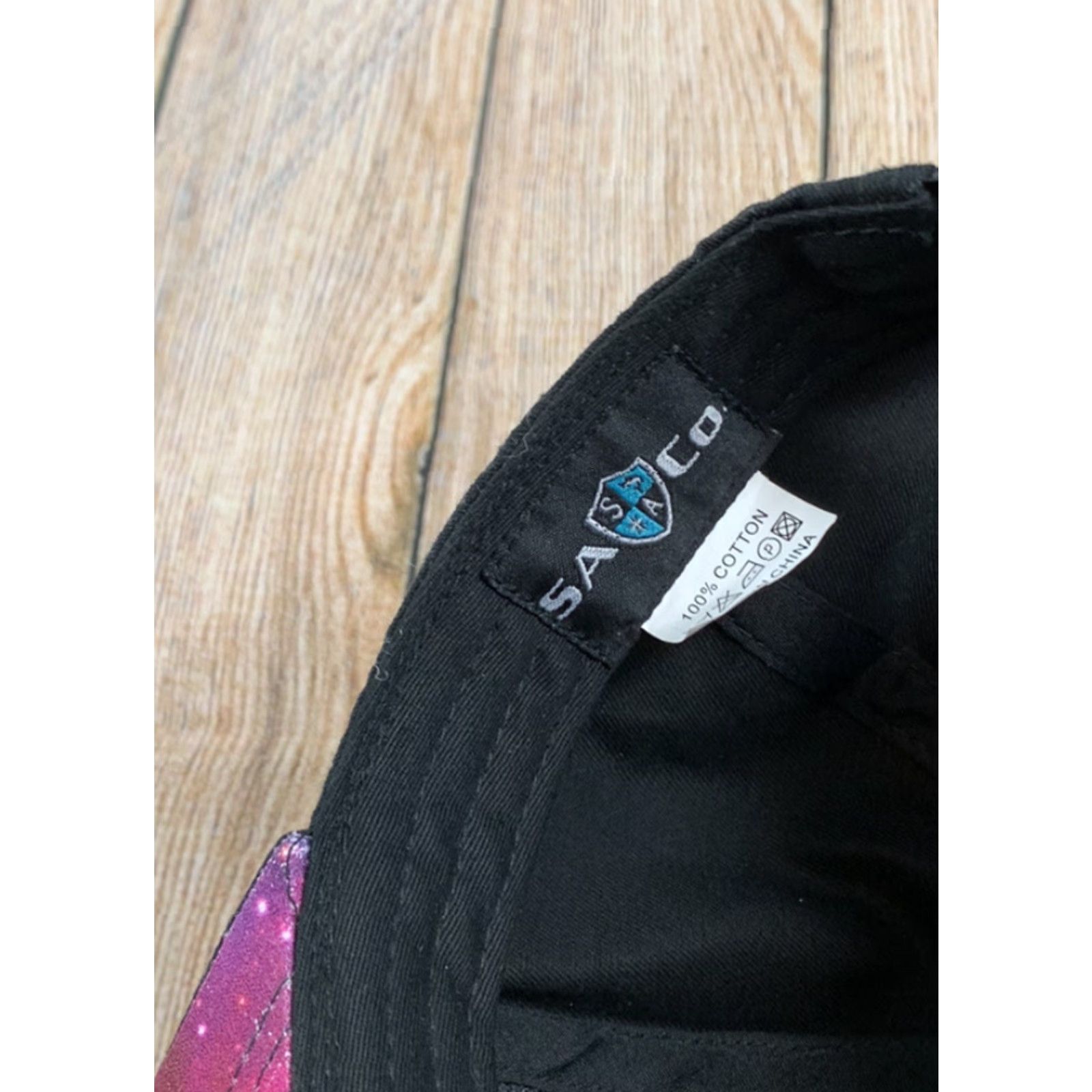 Vintage SA Company Hat Snapback Black Men Adjustable Fishing Size ONE SIZE - 4 Thumbnail