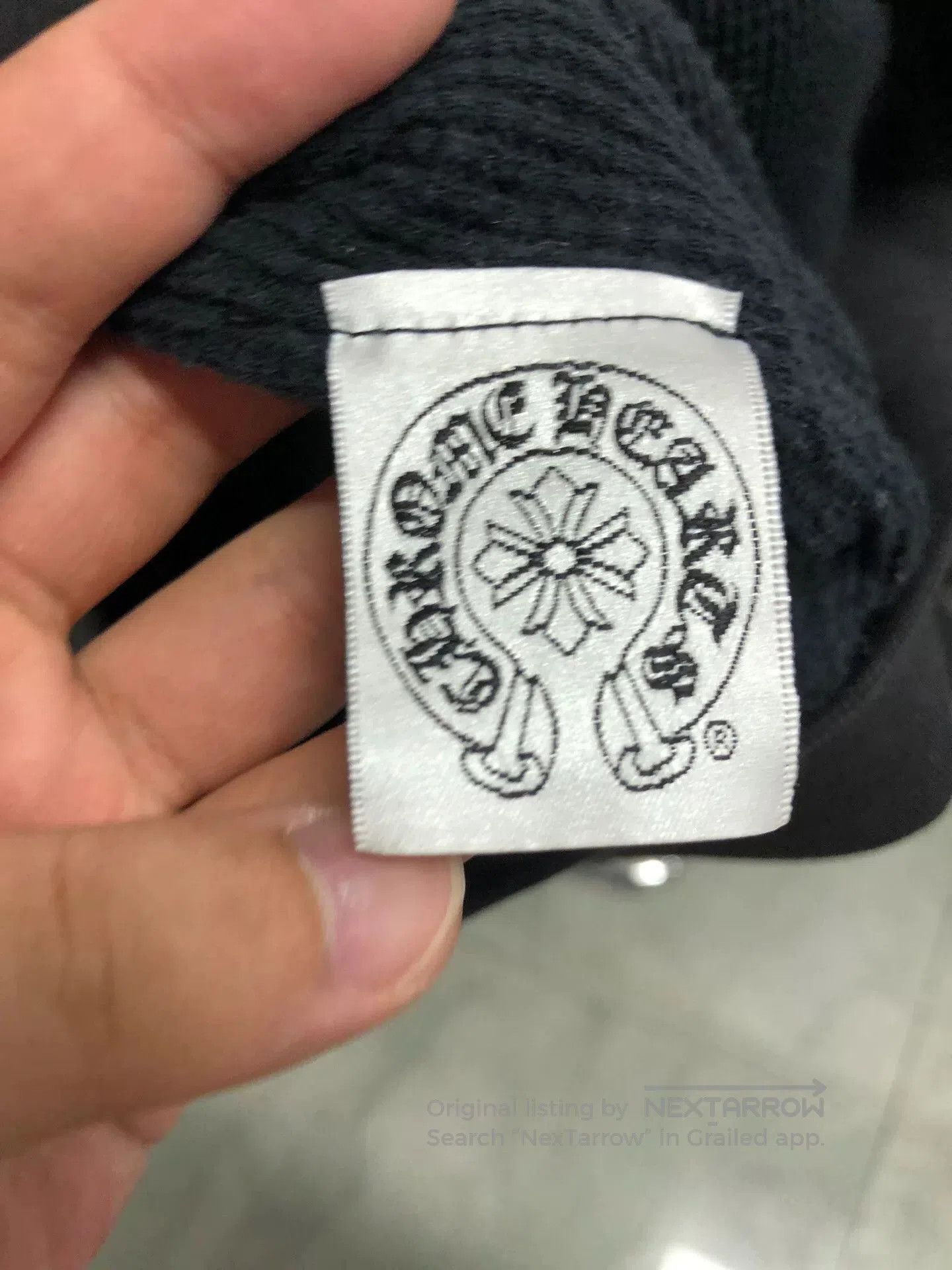 Chrome Hearts chrome hearts black hooded sweatshirt with graphics. Size US L / EU 52-54 / 3 - 4 Thumbnail