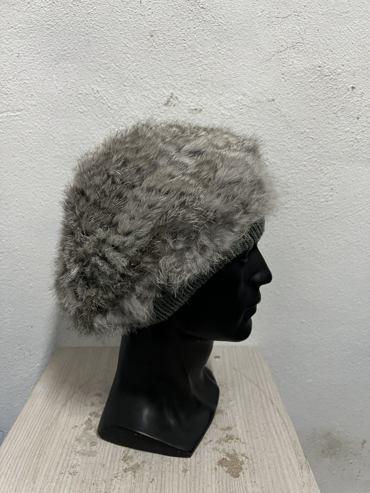 Vintage Vintage Fur Beanie Hat Size ONE SIZE - 4 Thumbnail