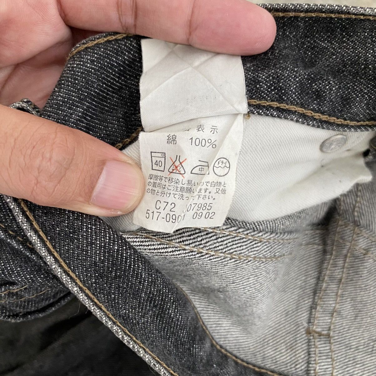Levi's Size 30x31 Vintage Early 2000’s Levis 517 Black Flared Jeans Size US 30 / EU 46 - 19 Thumbnail