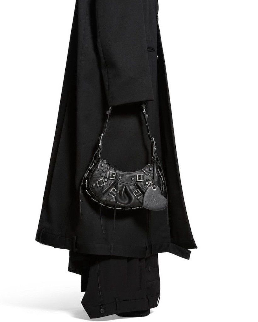 Balenciaga Balenciaga Cagole Leather Bag with Buckles Size ONE SIZE - 4 Thumbnail