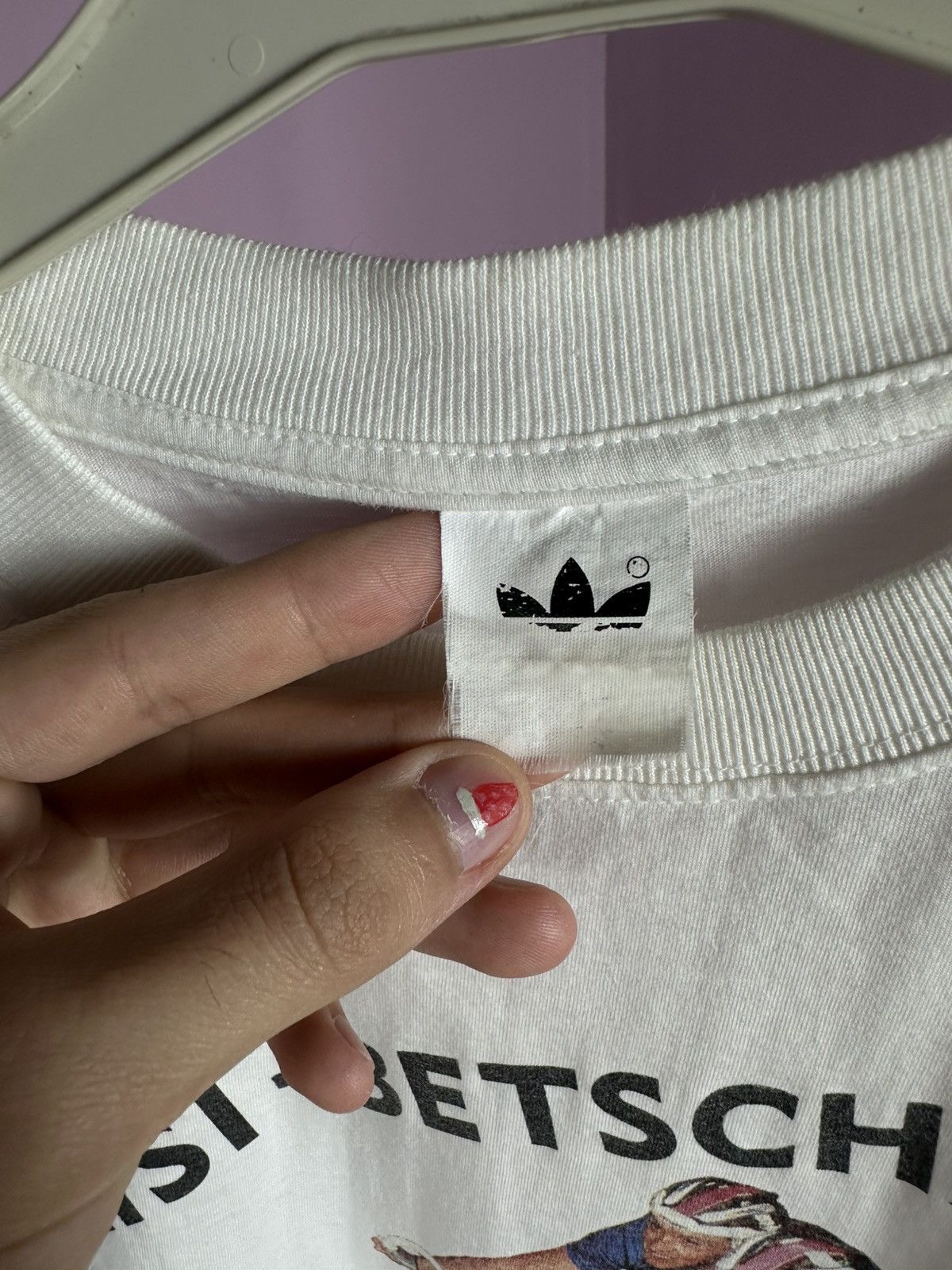 Adidas Adidas Signed Bruno Risi Kurt Betschart Six Days Winners Size US L / EU 52-54 / 3 - 11 Thumbnail