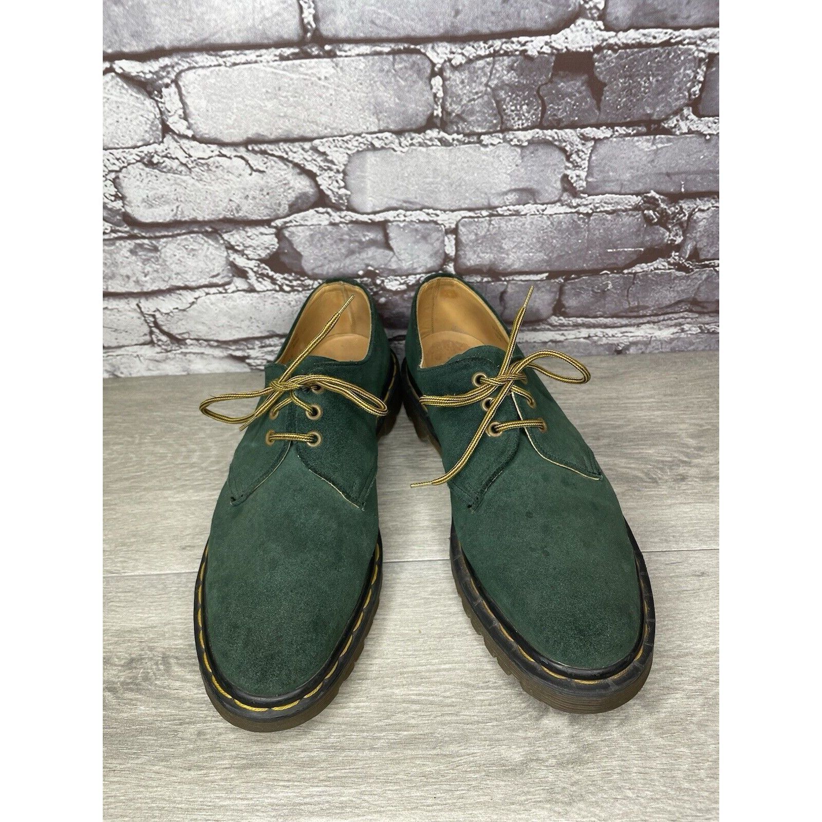 Dr. Martens Doc Dr. Martens Green Suede Leather Oxfords Shoes Men’s Sz 1 Size US 10 / EU 43 - 20 Thumbnail