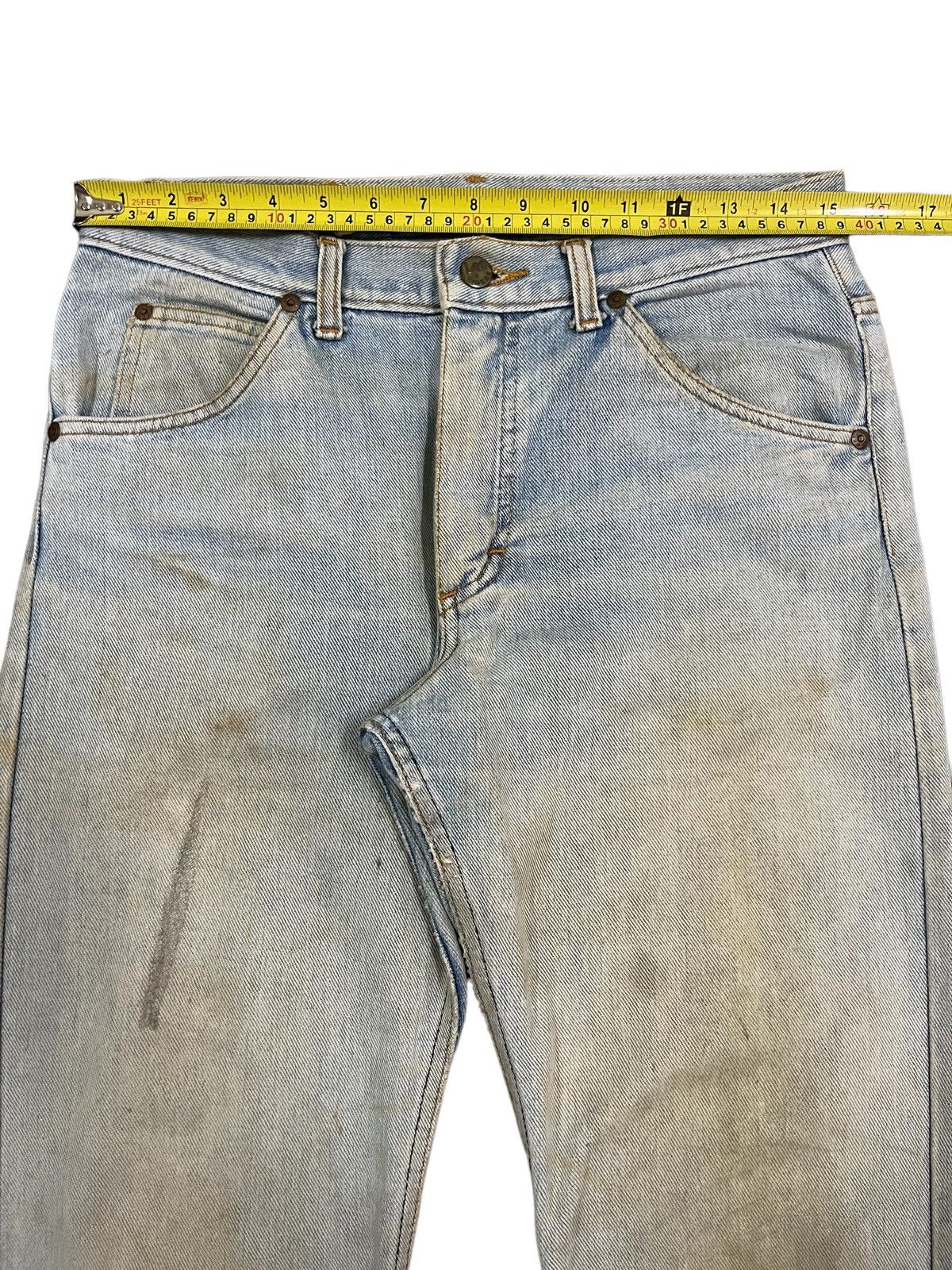 Lee Vintage 90s Lee Yellow Mud Washed Loose Fit Jeans Size US 30 / EU 46 - 14 Thumbnail