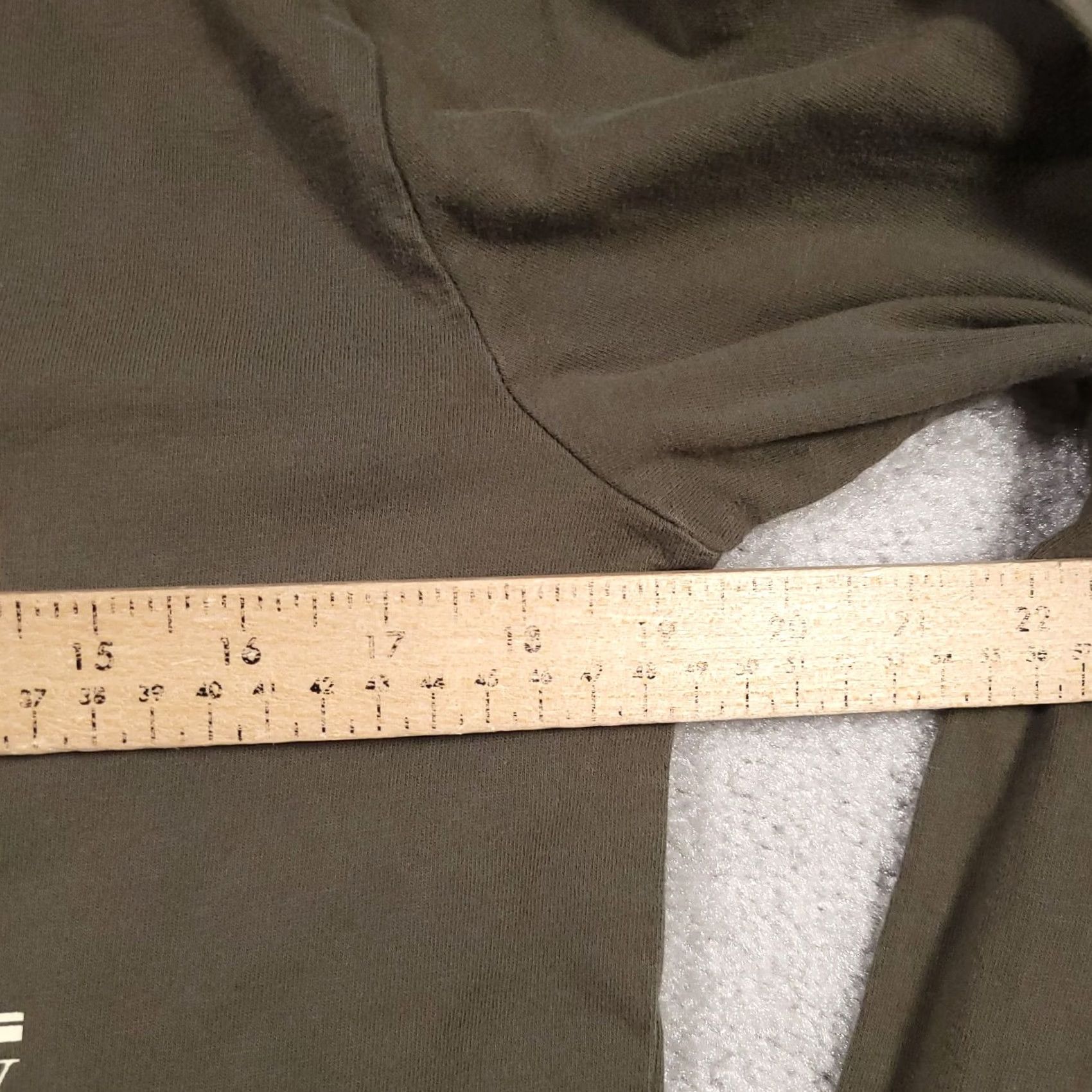 Levi's Levi's Shirt Mens Medium Green Long Sleeve Graphic Spell Out Pullover Casual Size US M / EU 48-50 / 2 - 6 Thumbnail