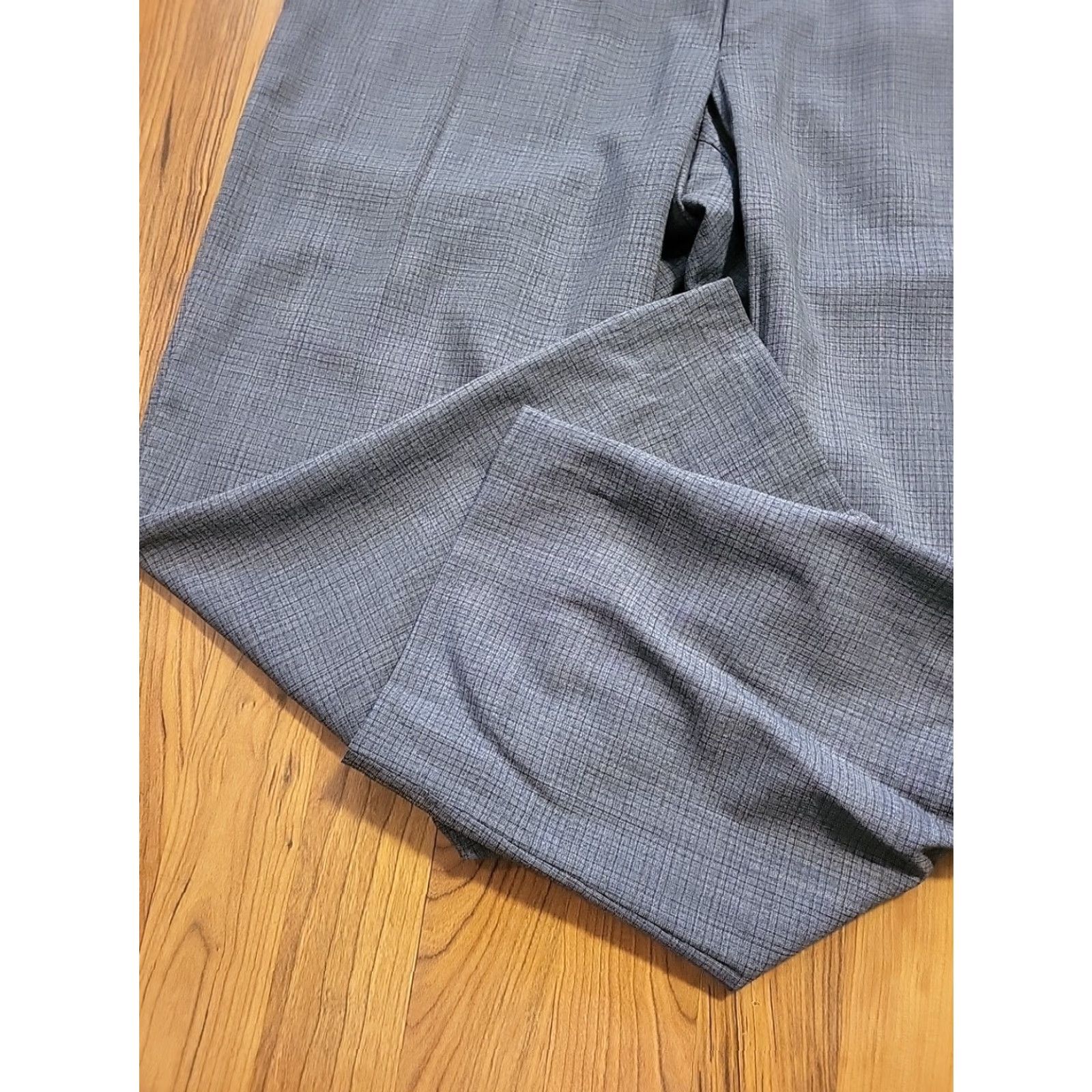 Canali VINTAGE Canali 1934 Pants Gray Wool Flat Front 36" Inseam 26" Men Dress Size US 36 / EU 52 - 3 Thumbnail